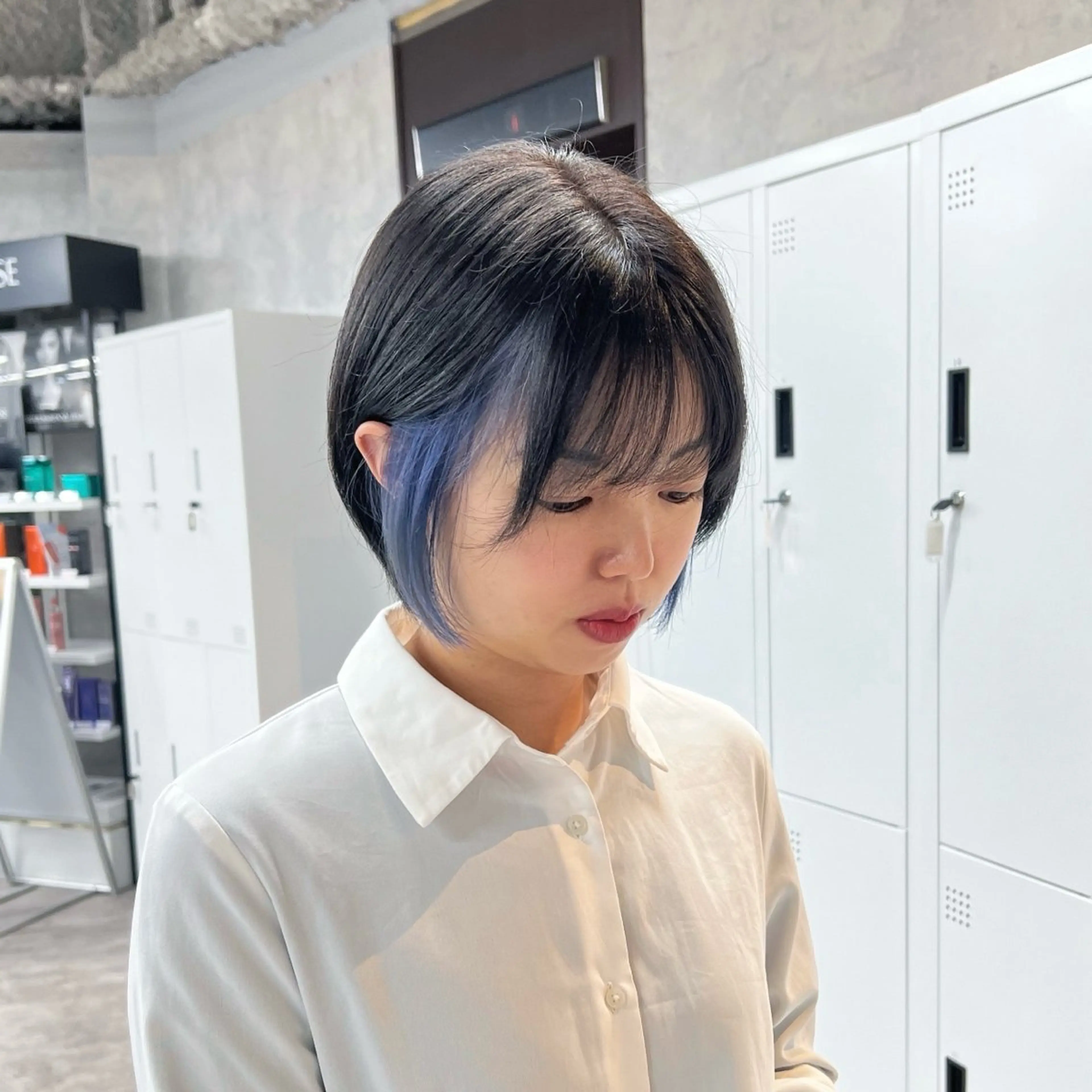 ショート カラー JUNSHIN🦋 ヘアセット／カラーのヘアスタイル