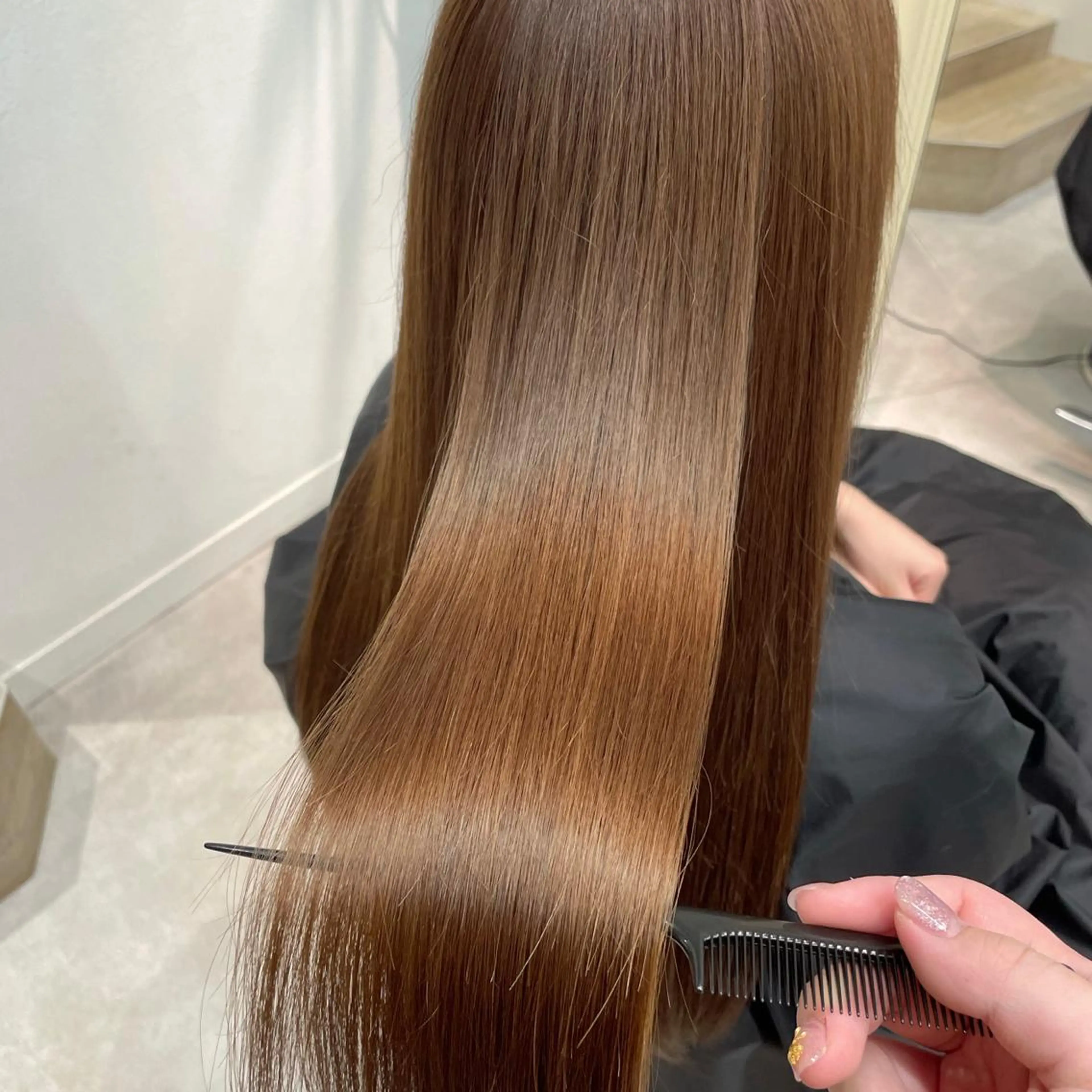 ロング カラー ヘアカラー トリートメント これた🧸ヘアメ職人 ♡髪質改善♡カラーのヘアスタイル