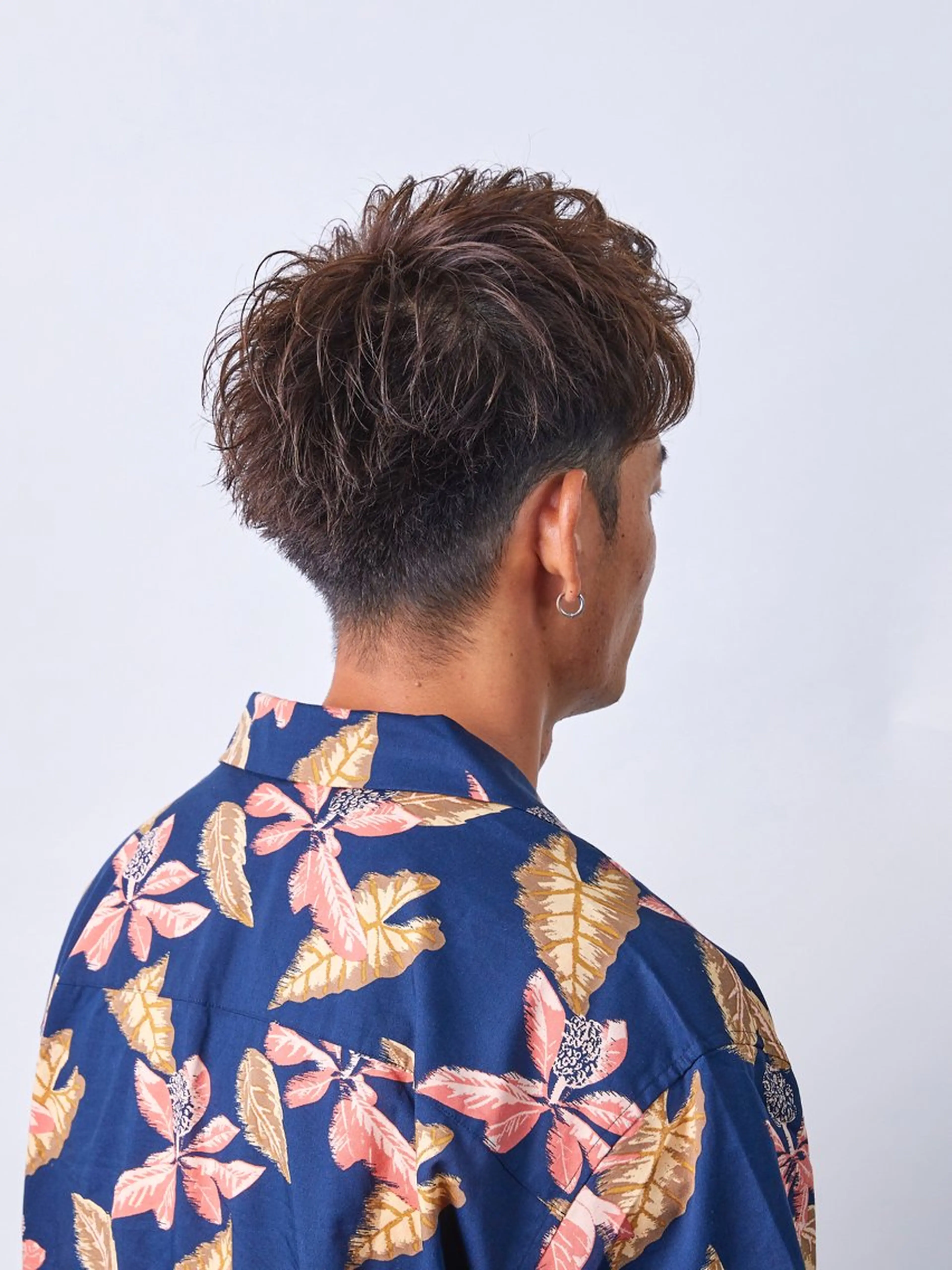 ショート カラー メンズ 仁和山 晃のヘアスタイル
