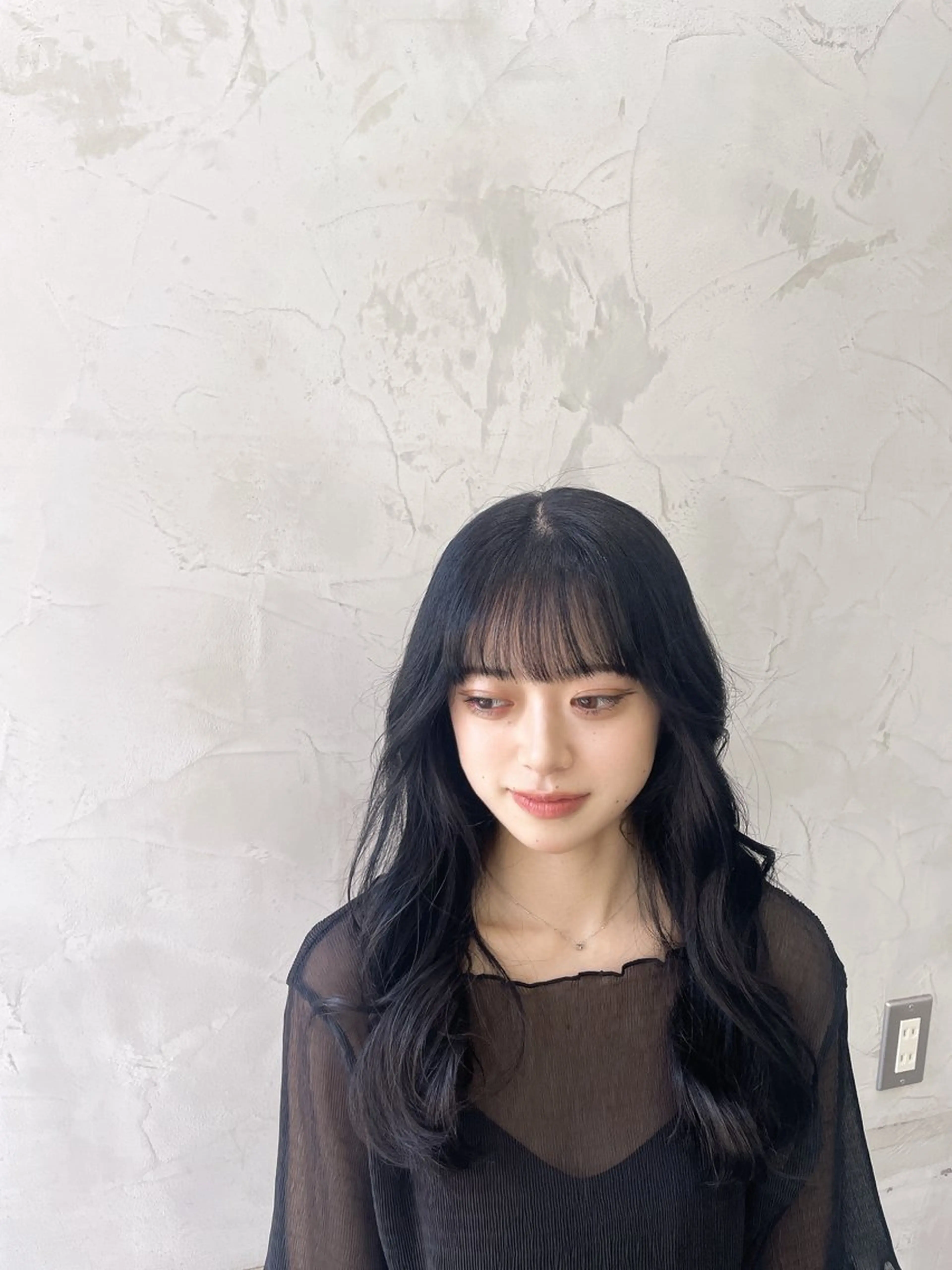 ロング ヘアカラー MaisonHALU さくらのヘアスタイル