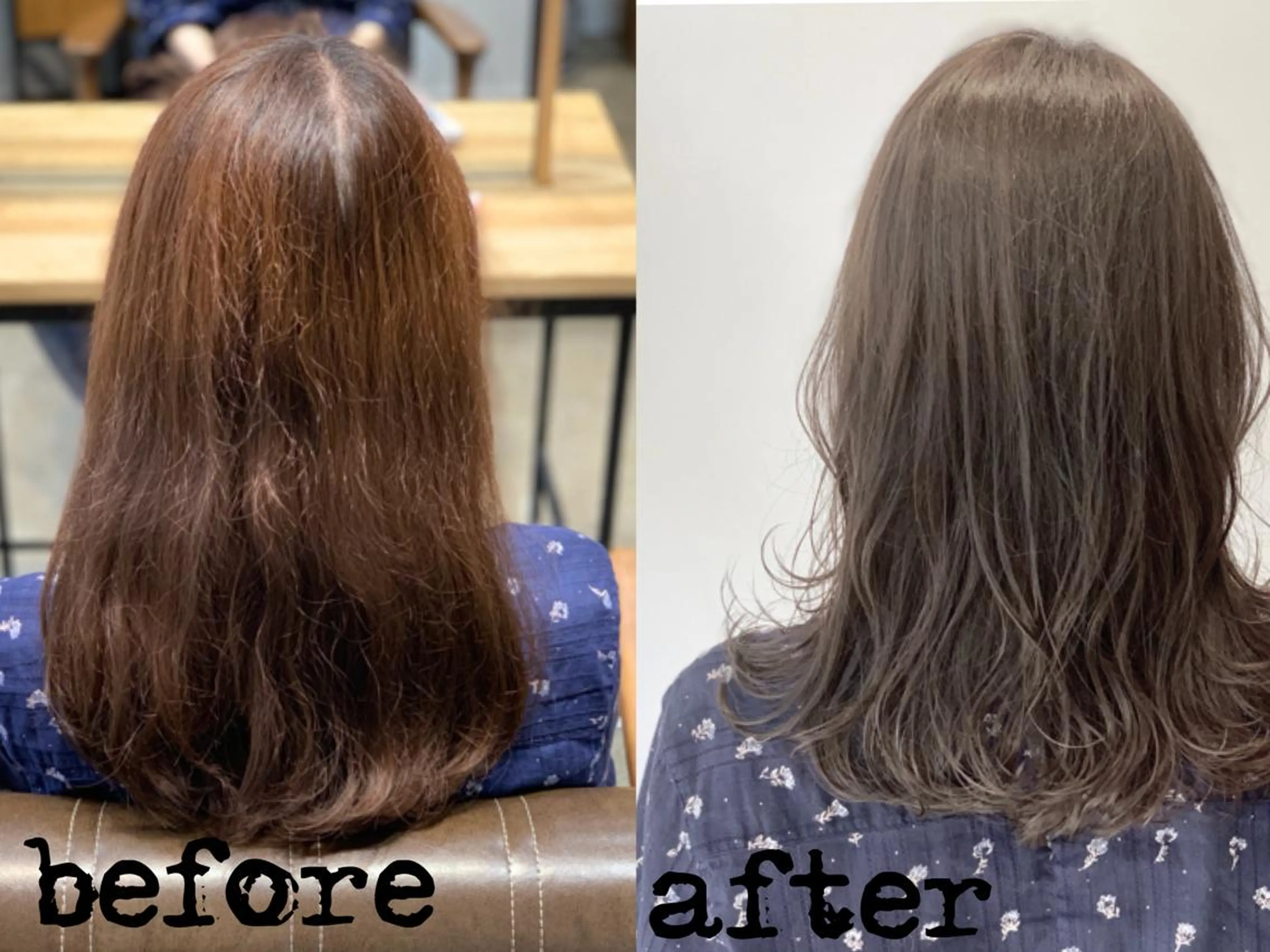 ロング カラー 透明感カラー フォギーグレージュ グレージュ トリートメント topstylist 満足度⭐️堀川星哉のヘアスタイル