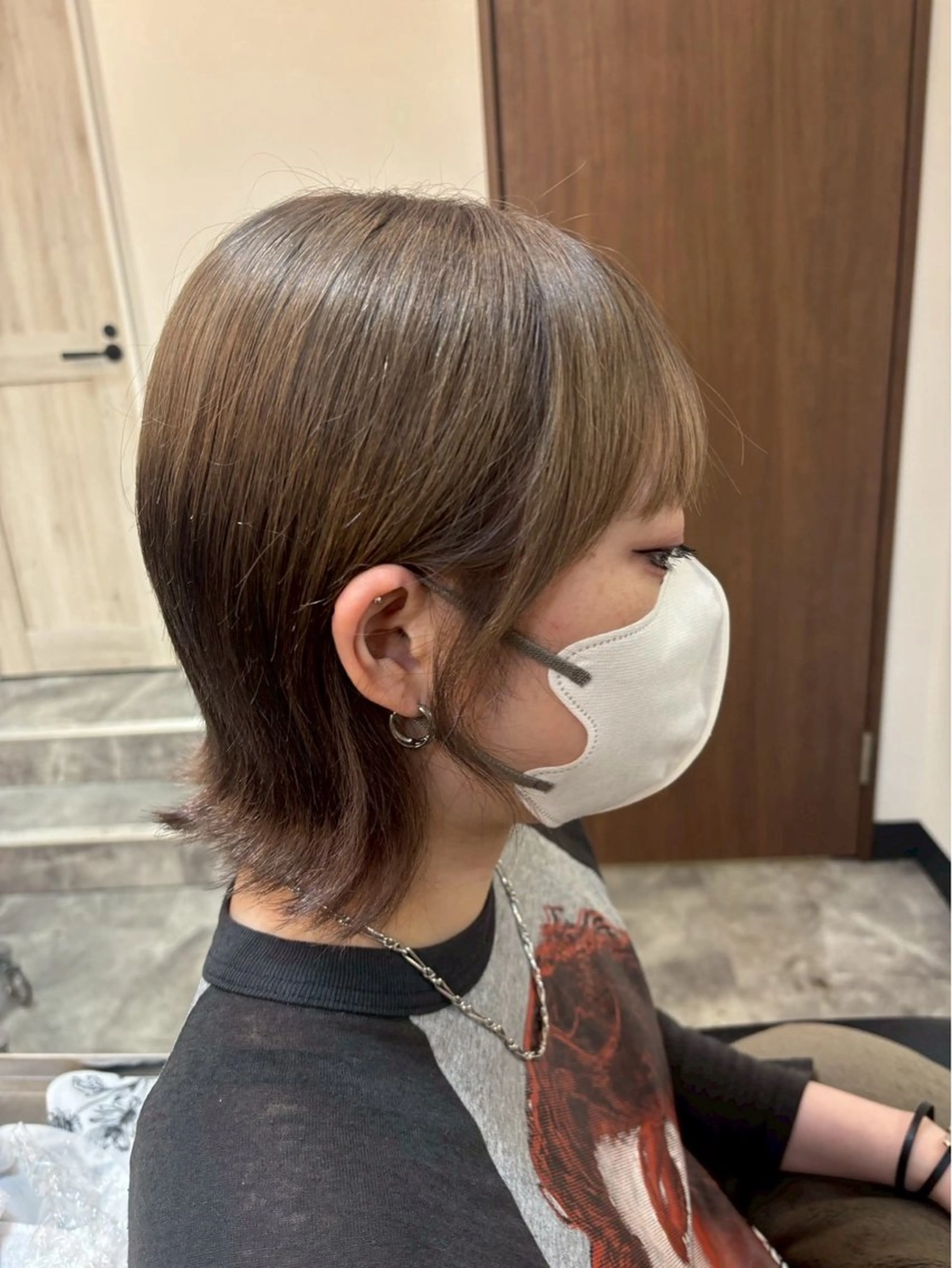 ミディアム 新宿/メンズパーマ/ メンズ特化/和田瑞生のヘアスタイル