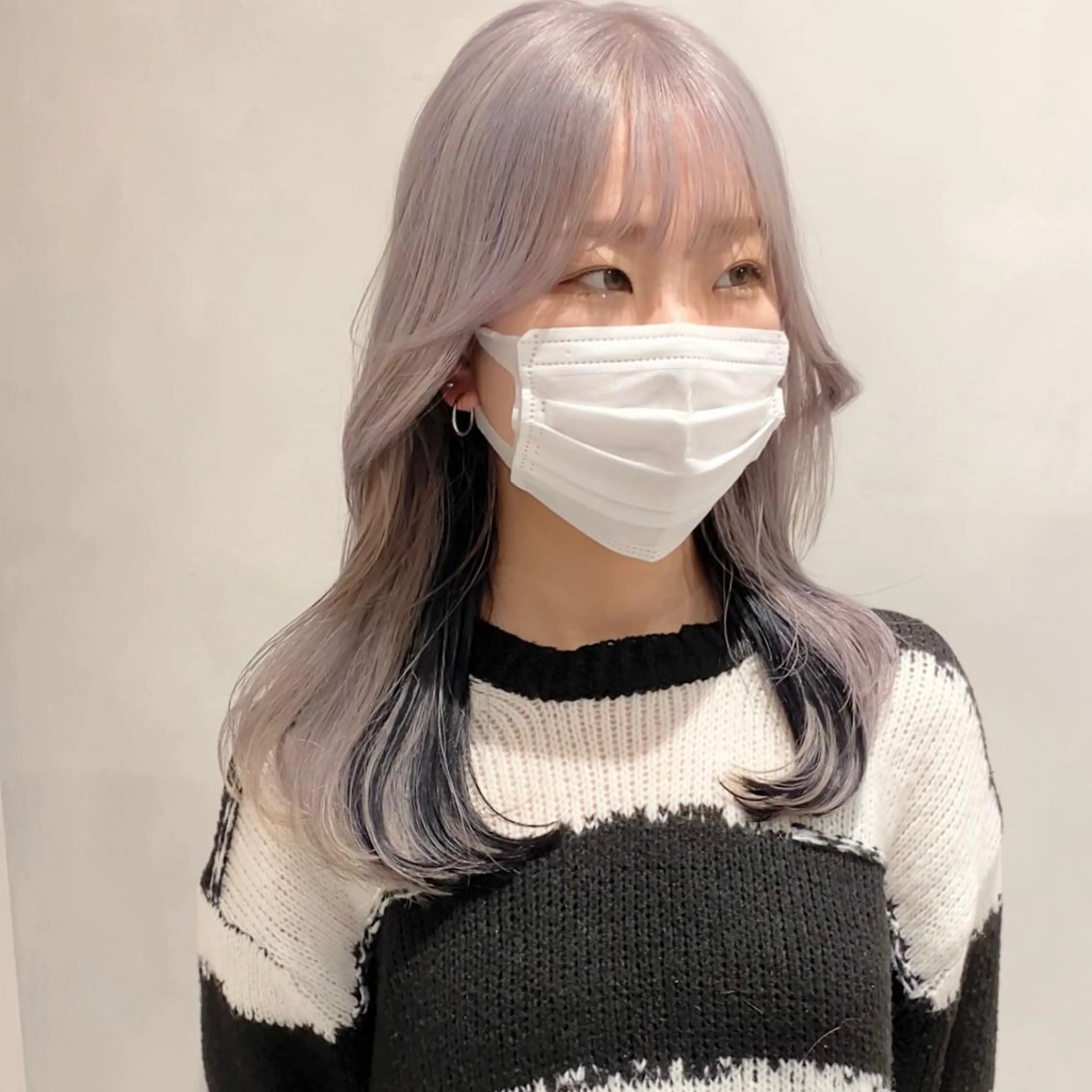 ミディアム カラー ヘアカラー トリートメント カラー系/カット特化 🟠オオタキマサシのヘアスタイル