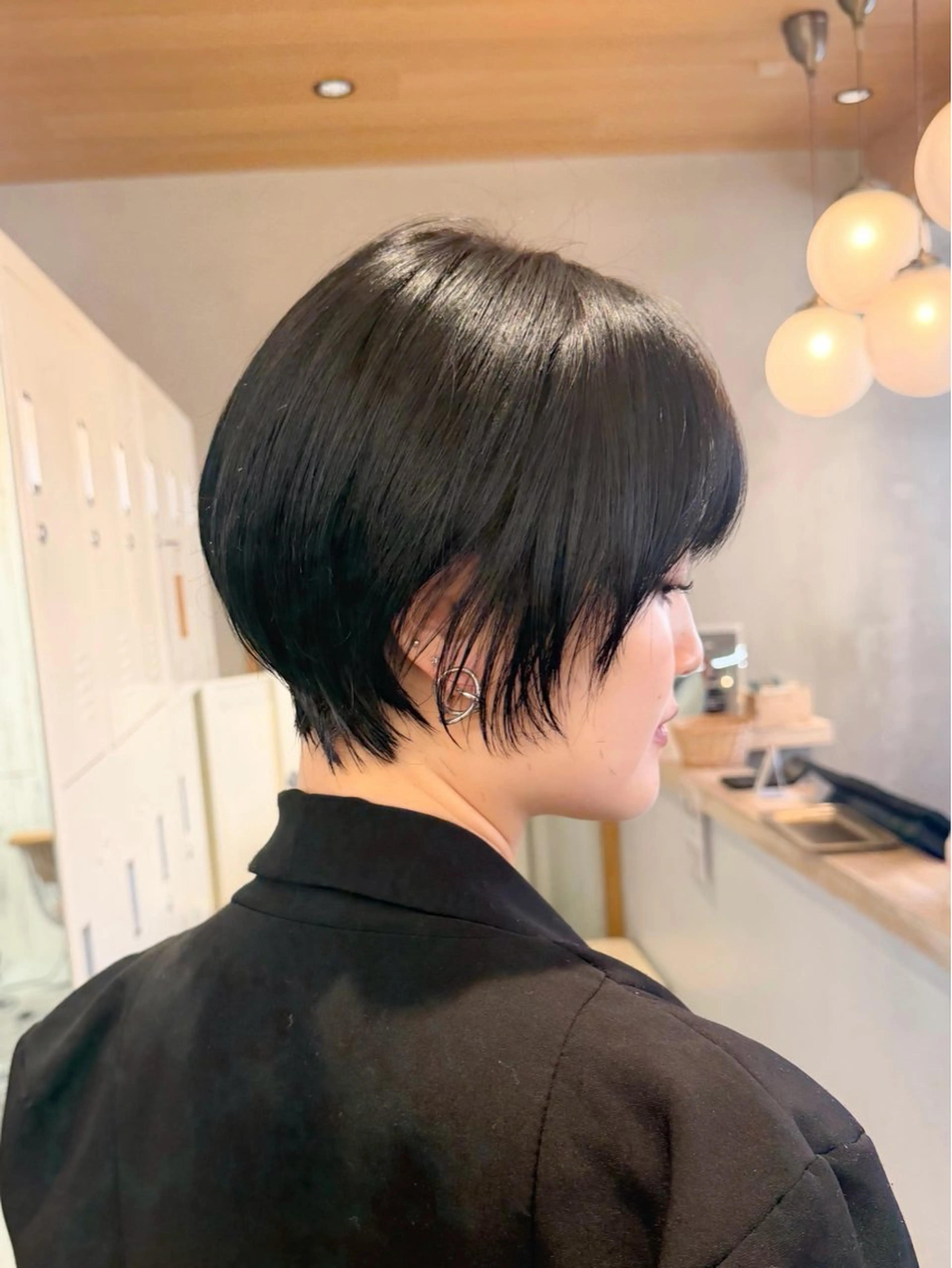 ショート カラー ボブ 髪質改善 レイヤーカット ショートヘア 縮毛矯正 カット ヘアカラー トリートメント 巻ける縮毛矯正✨ ボブ/ショートともきのヘアスタイル