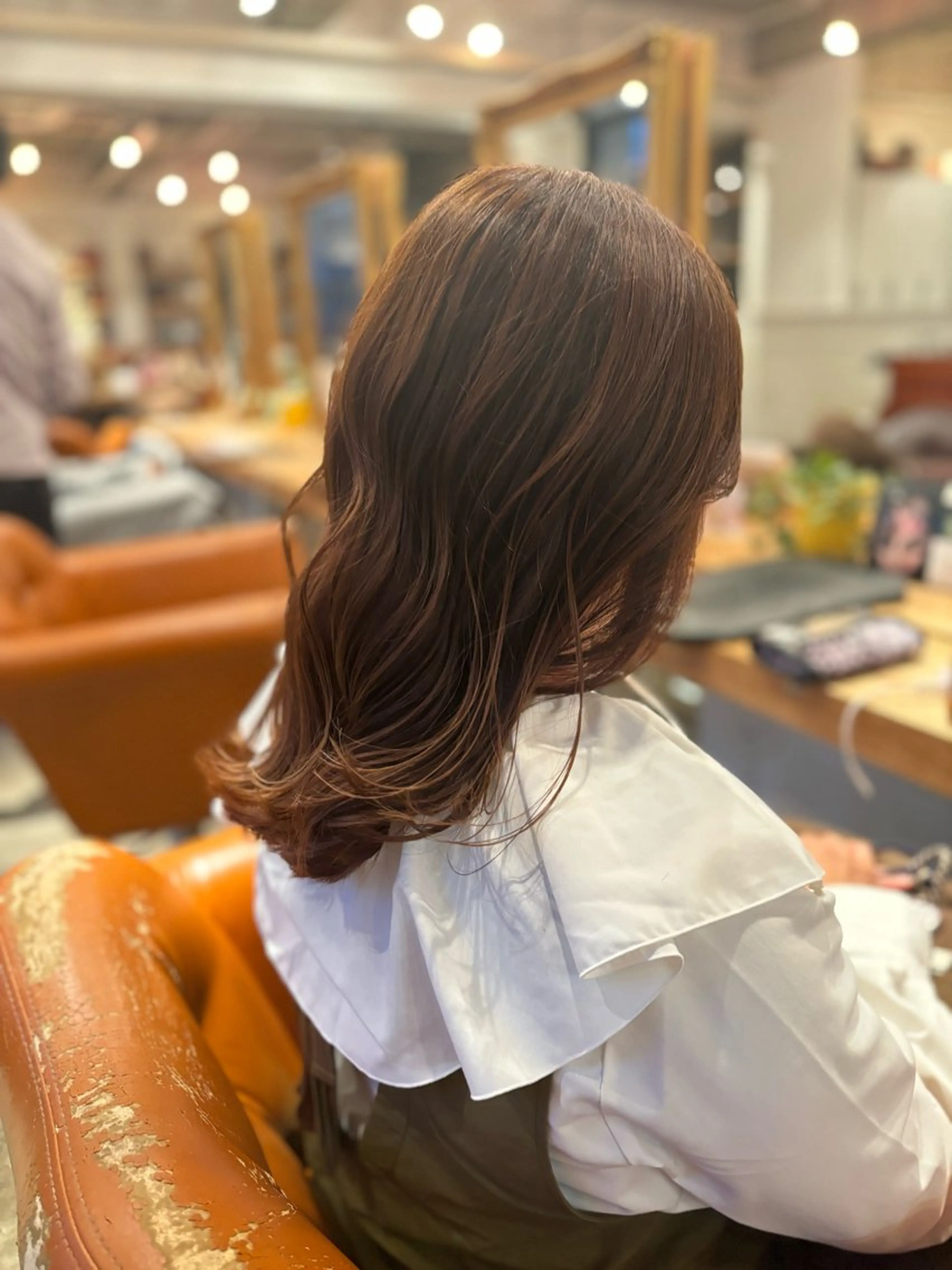 カラー ベージュカラー 髪質改善カラー ブラウン🤎YUMEのヘアスタイル