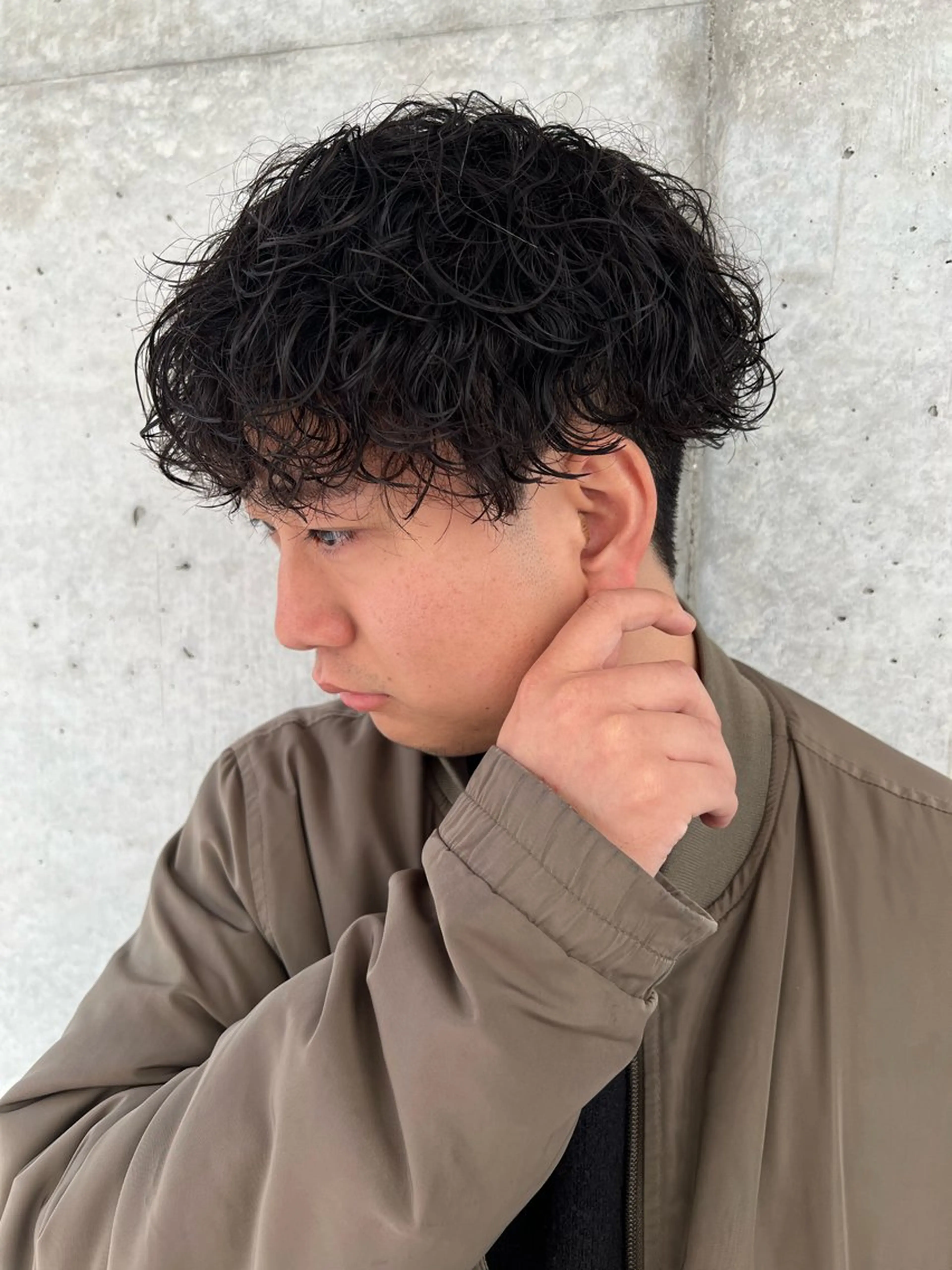 ショート カラー パーマ ヘアアレンジ メンズ メンズ特化酒井翔太 /メンズカット/名駅のヘアスタイル