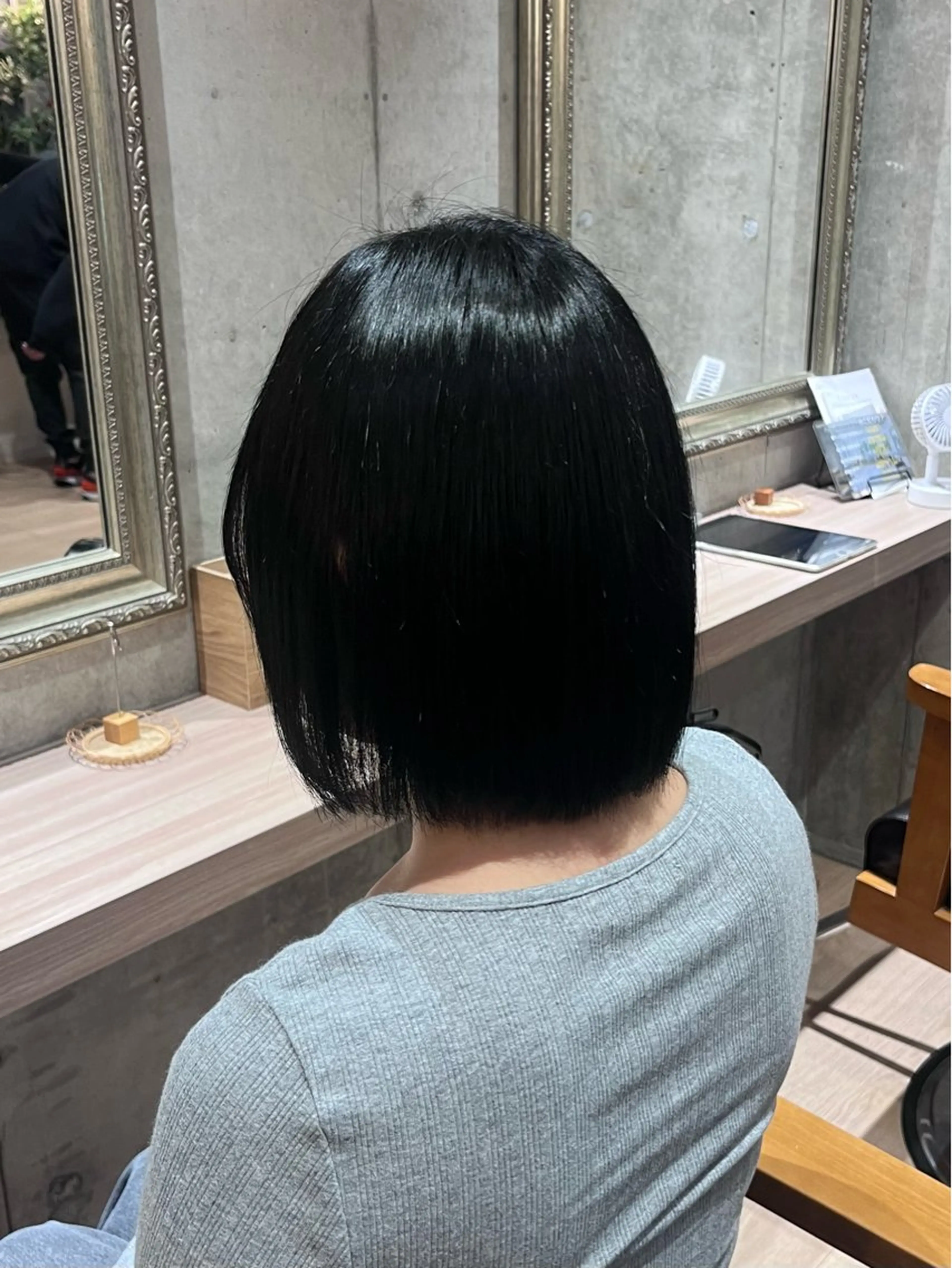 ✨ブリーチなしワンカラー(ショート)✨の写真