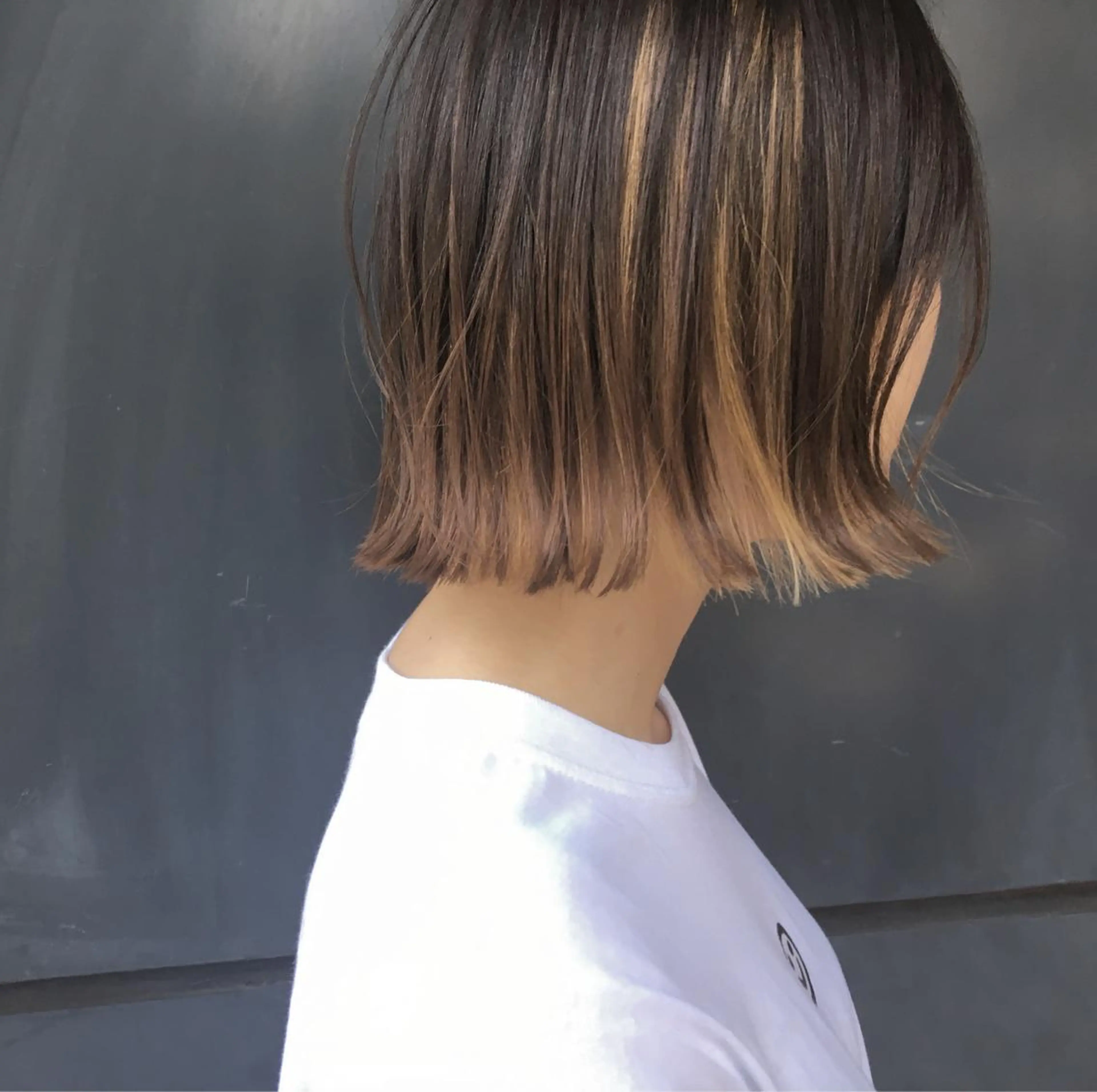 ミディアム ヘアカラー 🌸ハイトーン 新田　廉 🌸のヘアスタイル