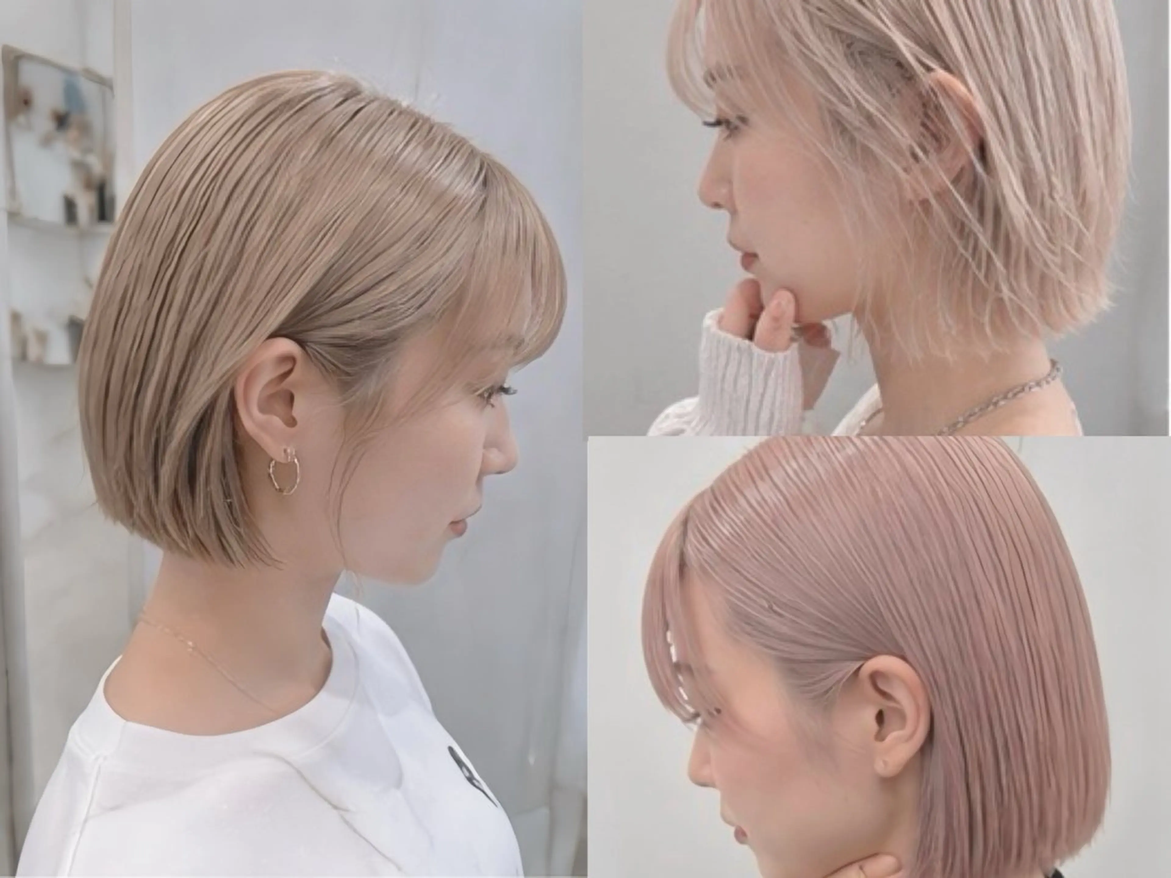 ミディアム カット ヘアカラー カラー特化/ブリーチ 梅田中崎町/あかりのヘアスタイル