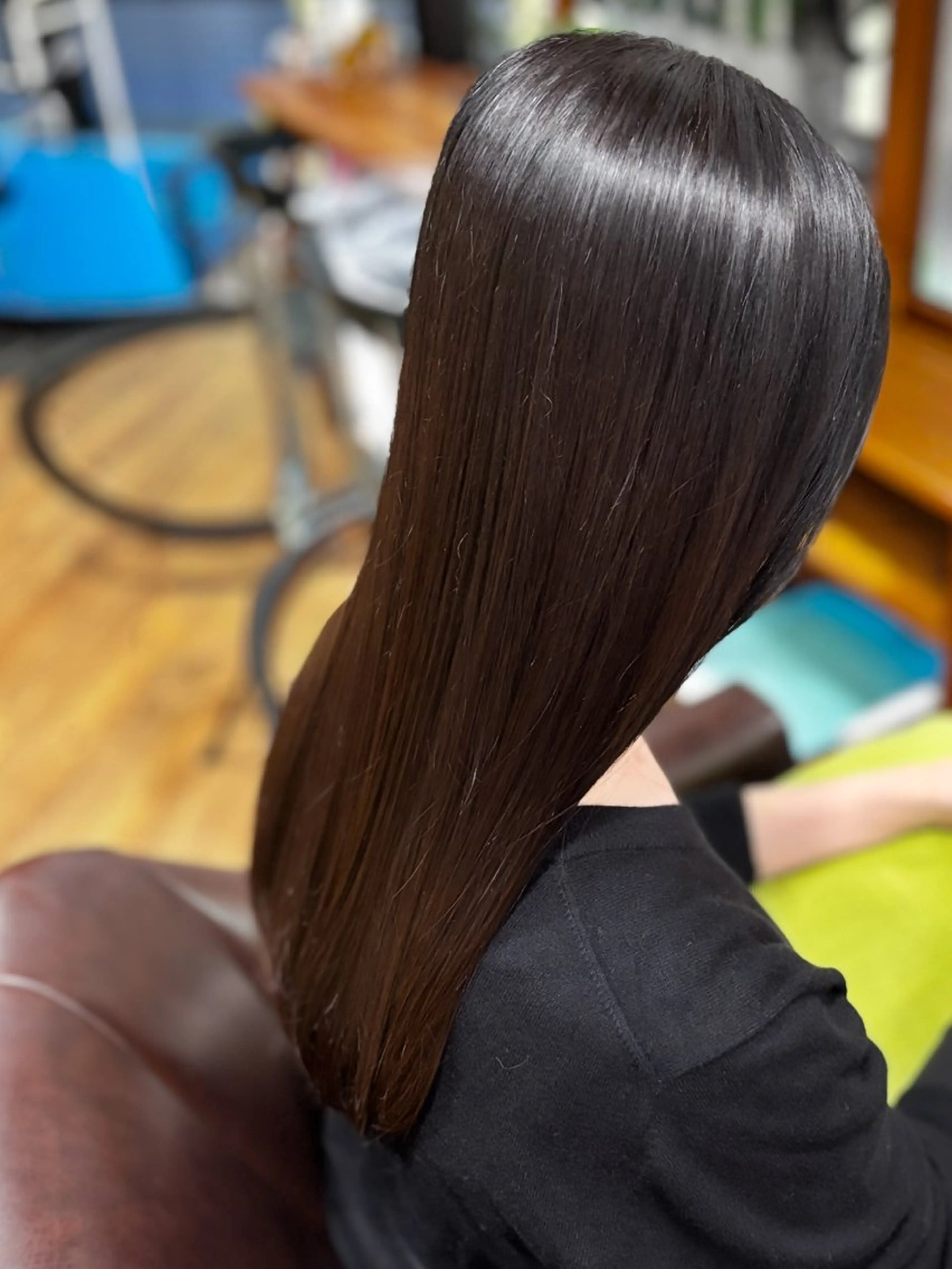 ロング 縮毛矯正 トリートメント . kanokoのヘアスタイル