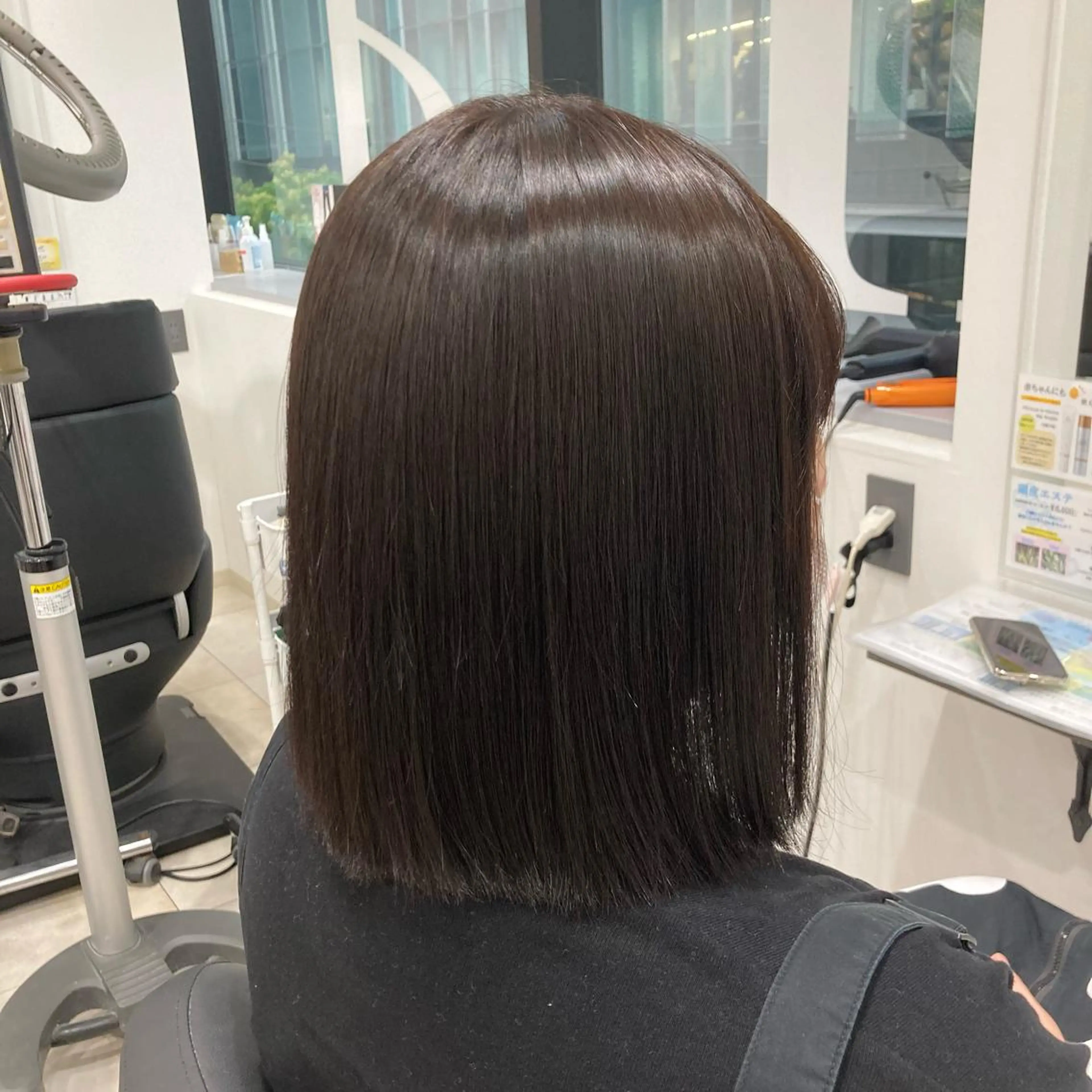 ミディアム パーマ 縮毛矯正 ピンクカラー🎀 米津 美佑のヘアスタイル