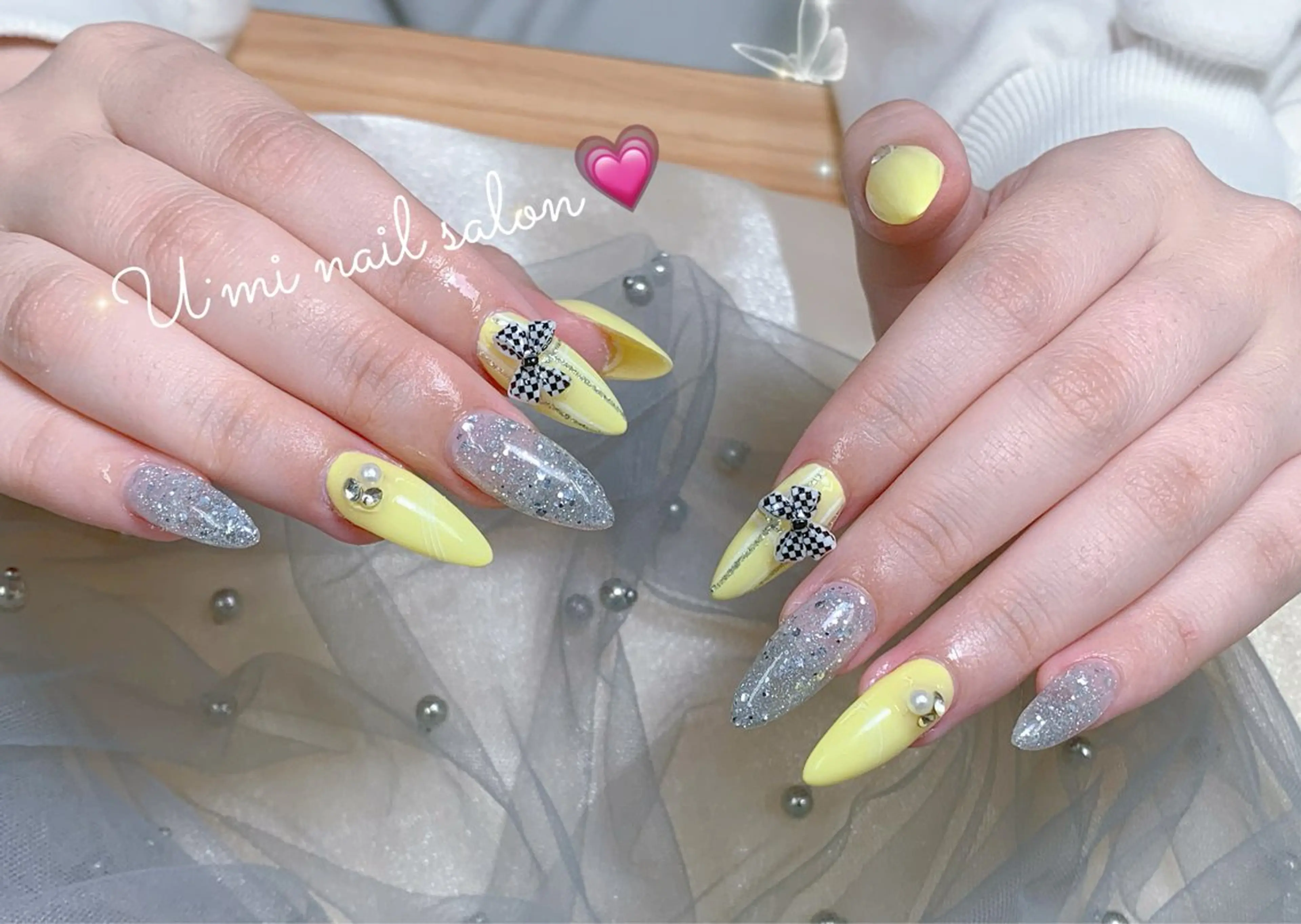 ネイル スカルプネイル ハンドネイル U·Mi 上野御徒町容のネイルデザイン