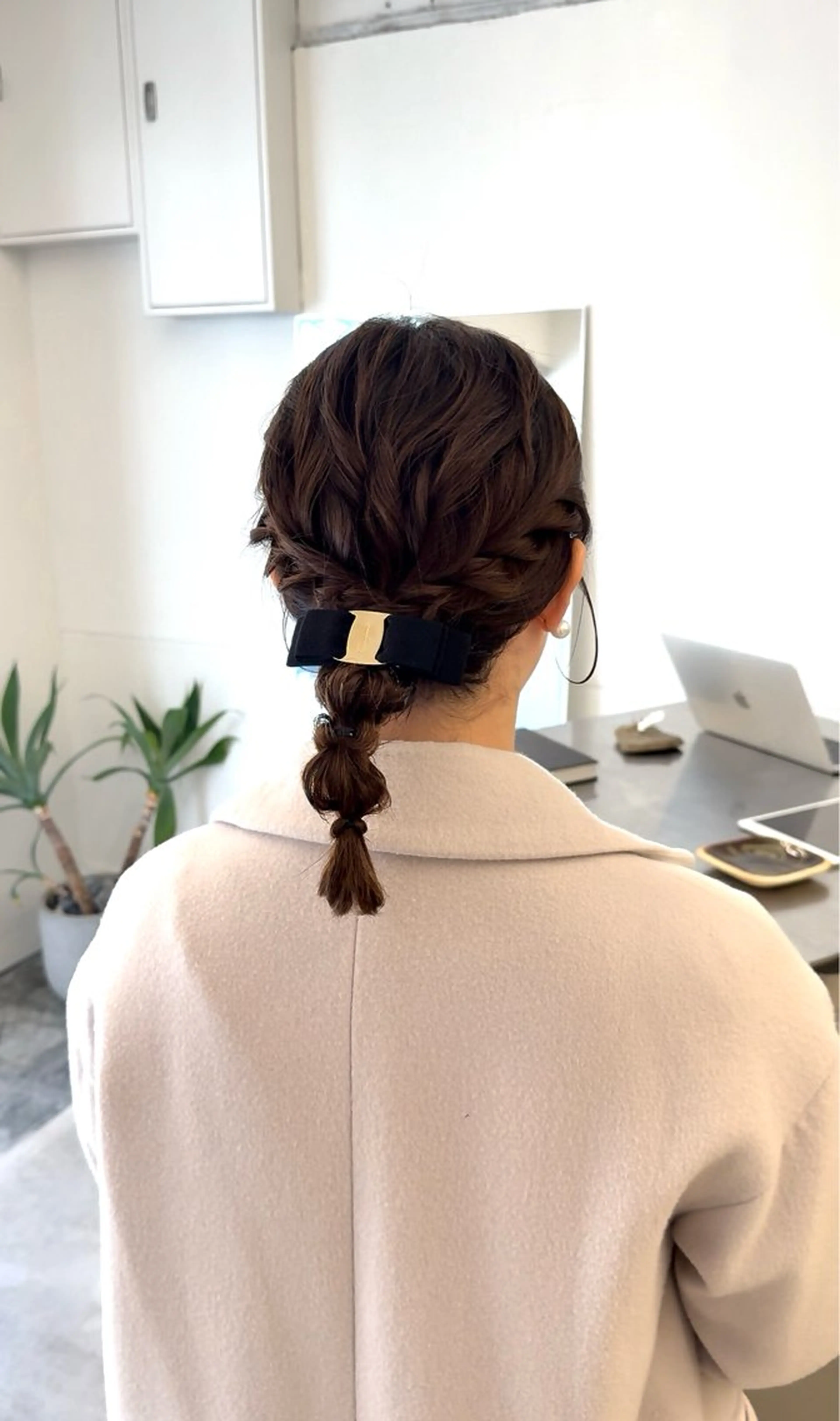 ミディアム ヘアアレンジ ヘアセット wabi【ワビ】所属・manami/ヘア セット/ハイトーンのヘアスタイル