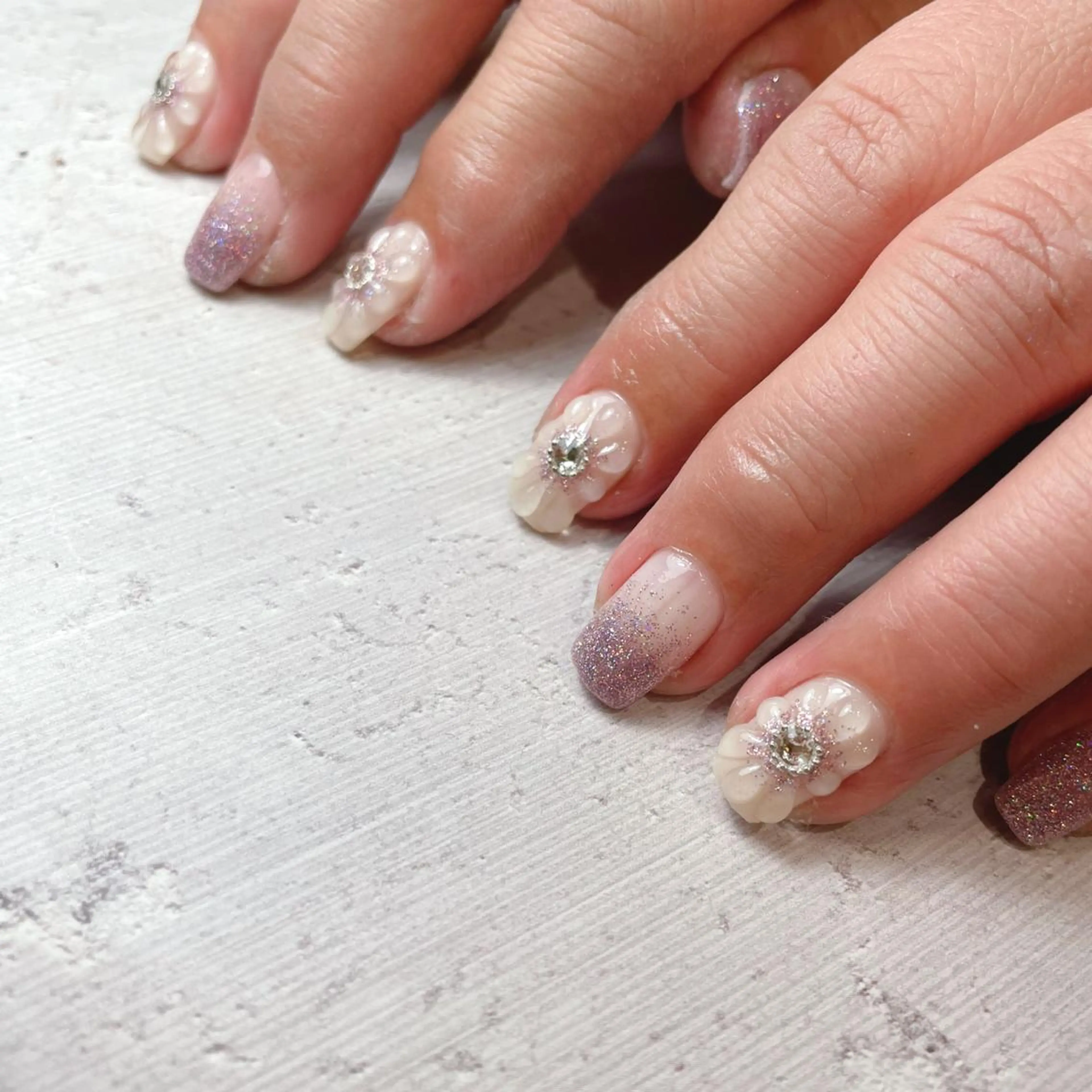 ネイル 持ち込み nail&eyelash mate所属・京都/東向日/桂 ayumiのネイルデザイン