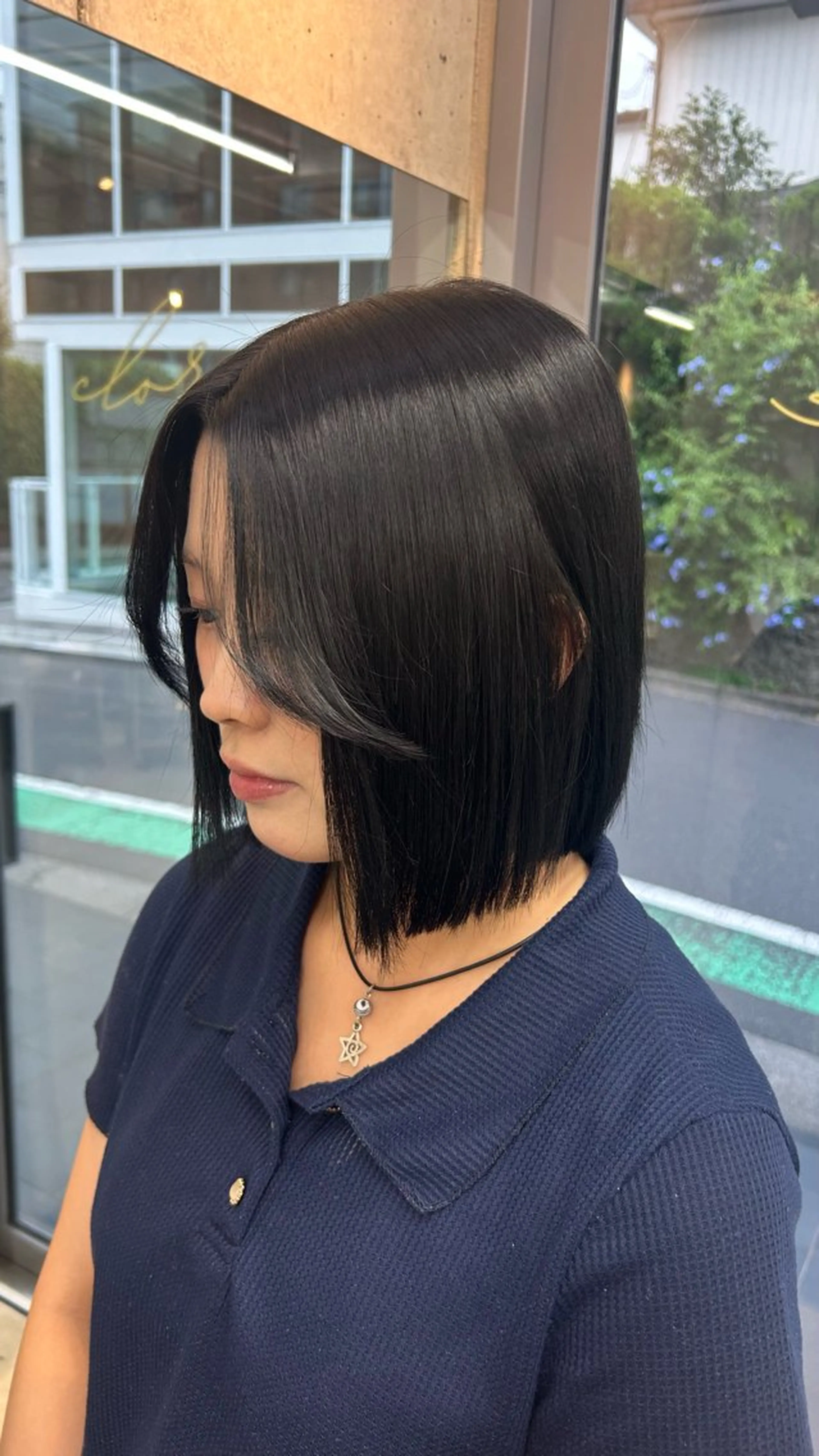 ショート ボブ LOE所属・LOE Yuuka/42🩵のヘアスタイル