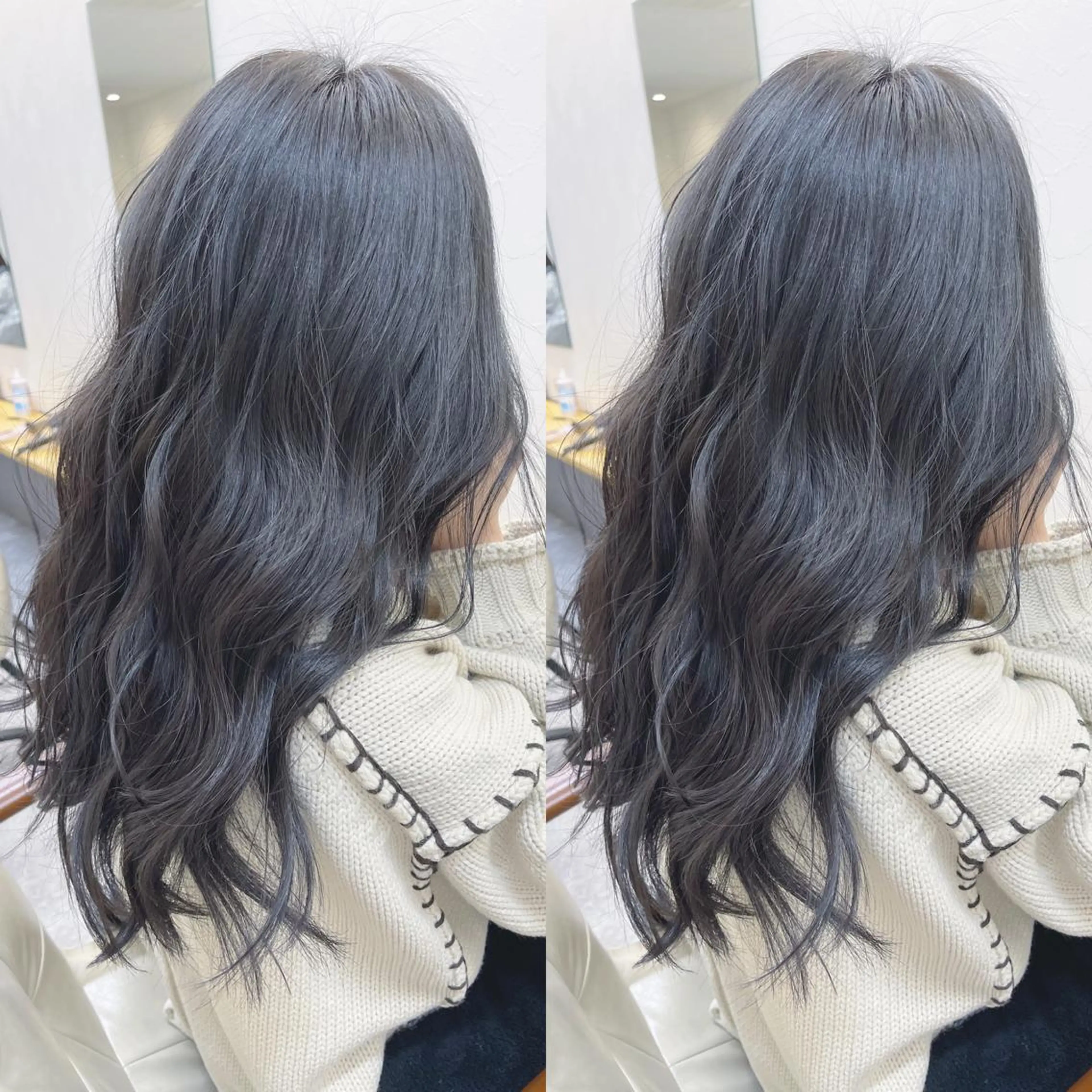 ロング カット ヘアカラー H所属・H (エイチ) 烏丸御池店のヘアスタイル