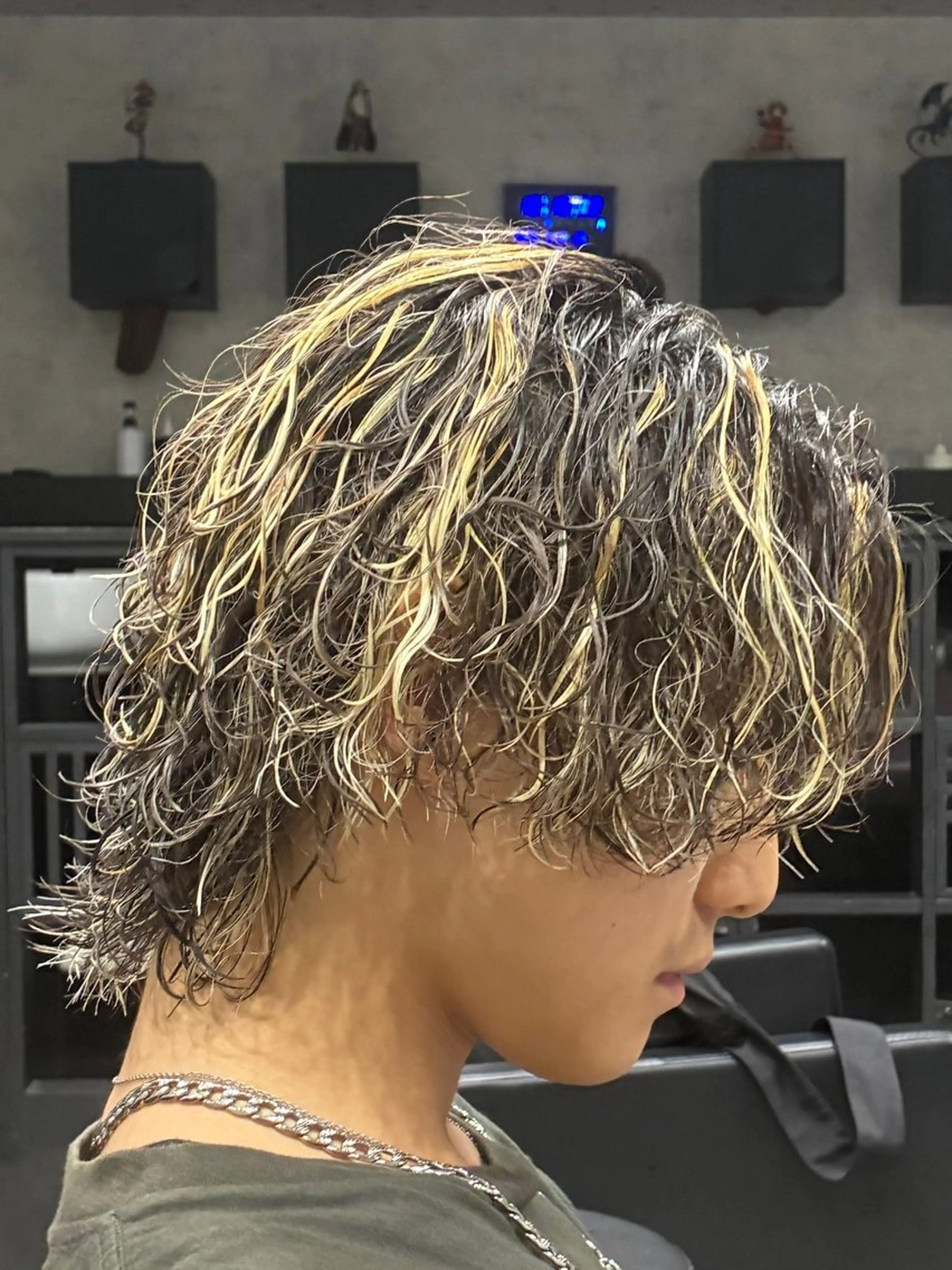 ショート パーマ メンズ カット パーマ トリートメント メンズパーマ特化💈 髙木颯太💈のヘアスタイル