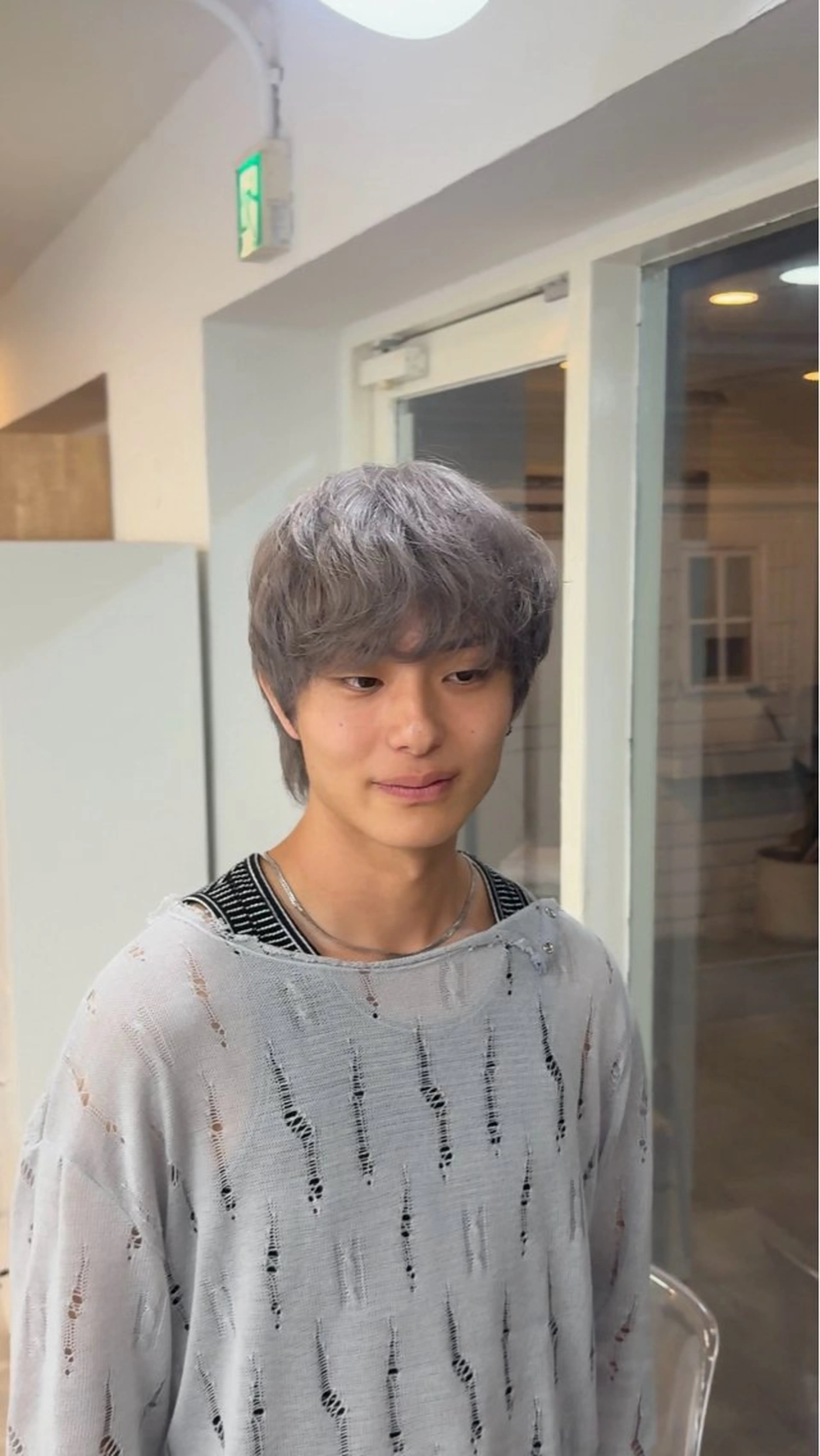 ミディアム ヘアカラー ブリーチカラー/渋谷 /髪質改善/shinのヘアスタイル