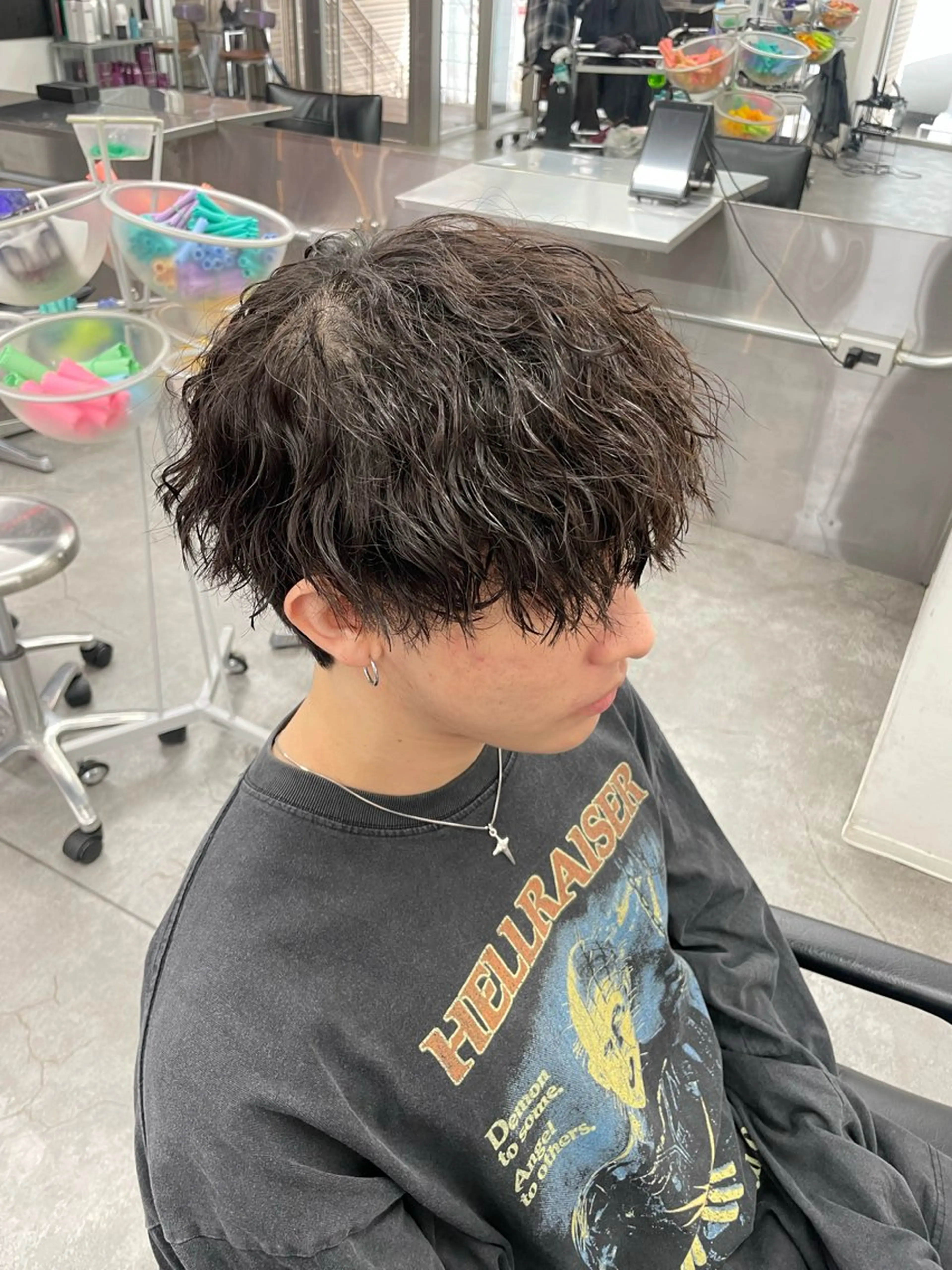 パーマ メンズ カット パーマ 町田エリアＮｏ．１/ パーマ特化/太田京希のヘアスタイル