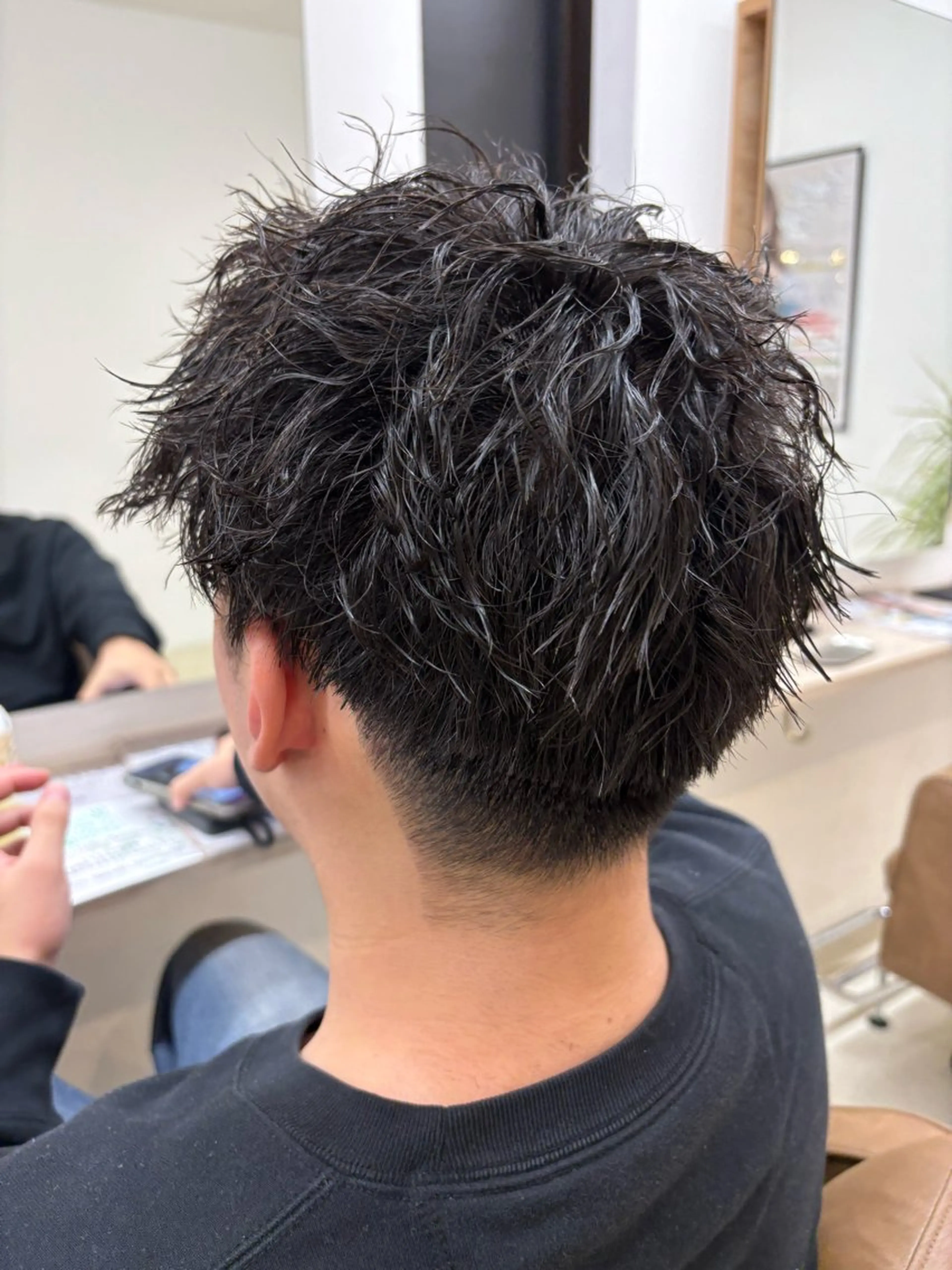 パーマ パーマ ルプラボウ すぎやまみほのヘアスタイル