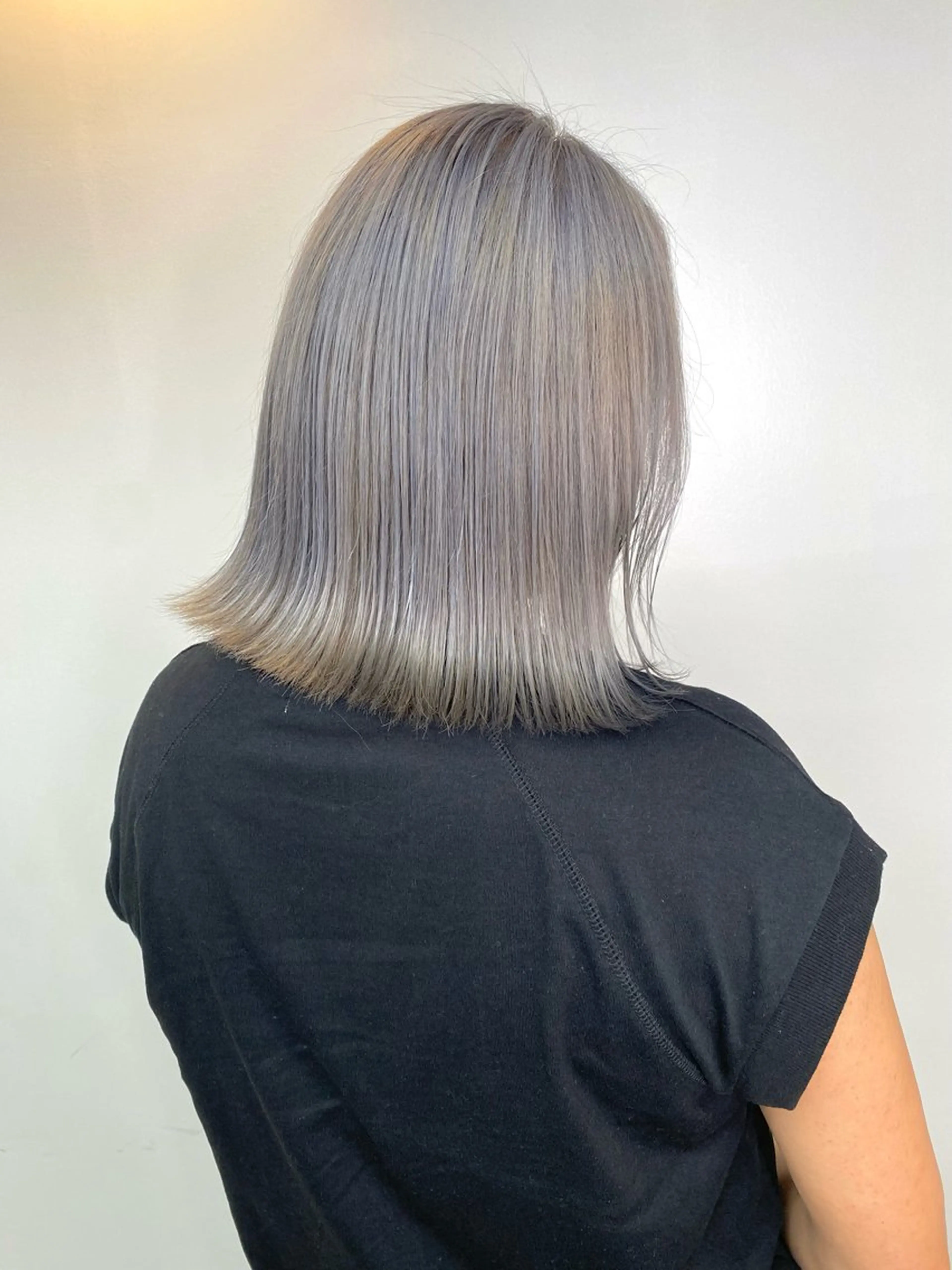 ミディアム カット ヘアカラー トリートメント HARUKA🍒 toccaのヘアスタイル