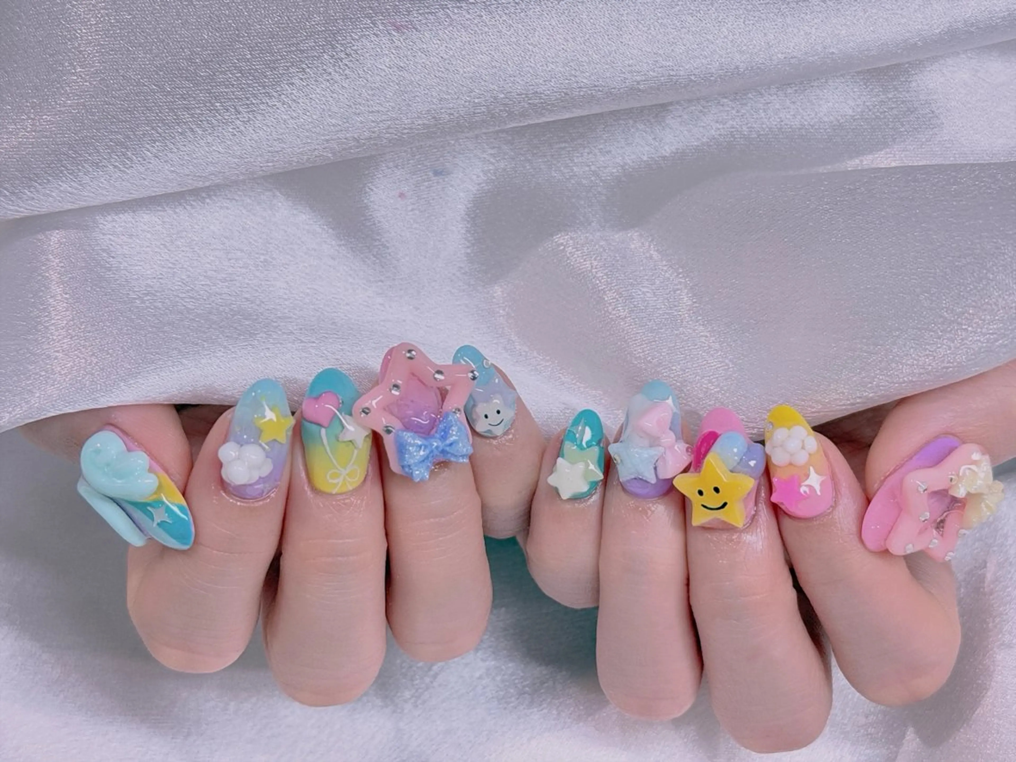 ネイル 長さだし専門店 M2 rikaのネイルデザイン