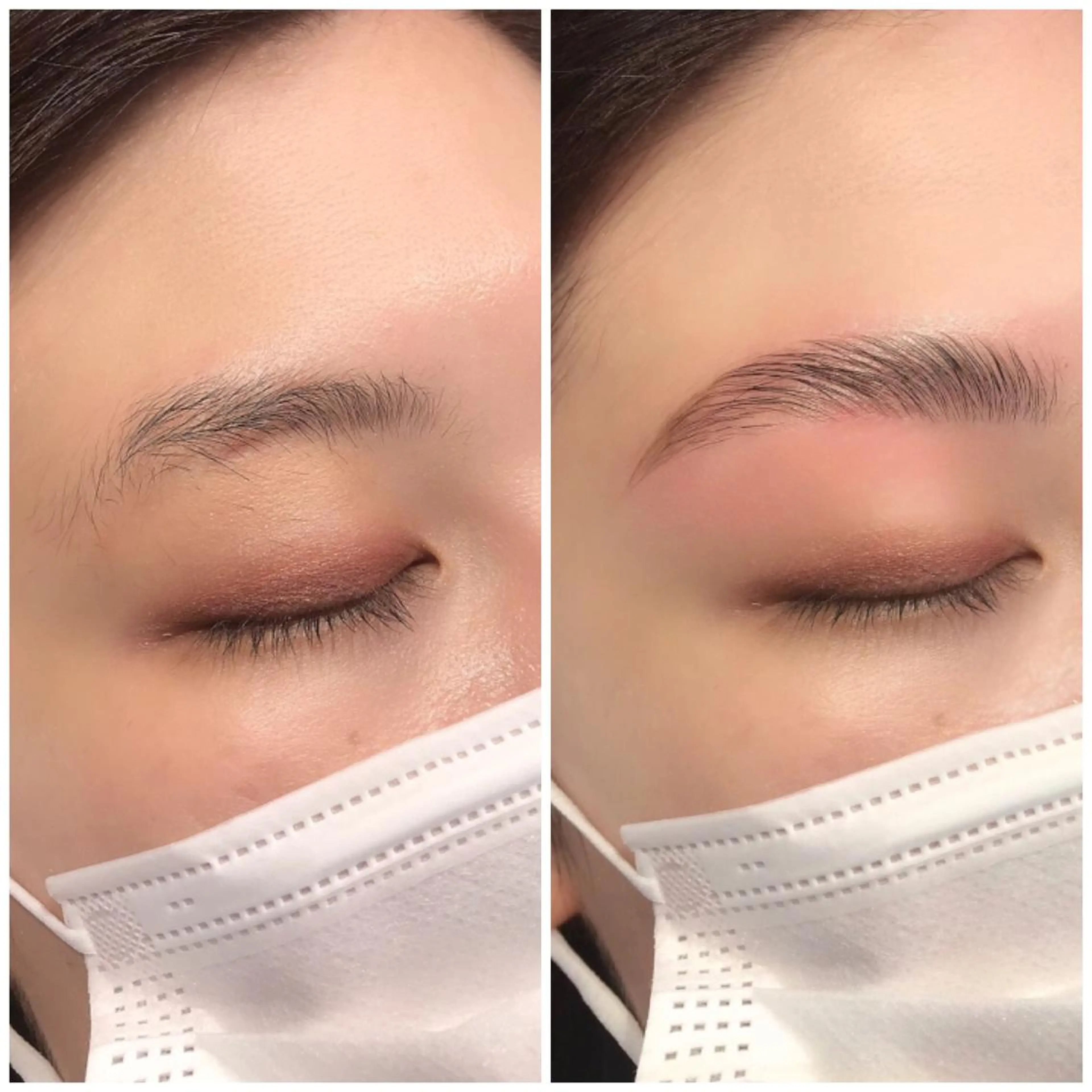 アイブロウ ハリウッドブロウリフト メイクアップサロン 【Aquarius】のマツエク・マツパデザイン