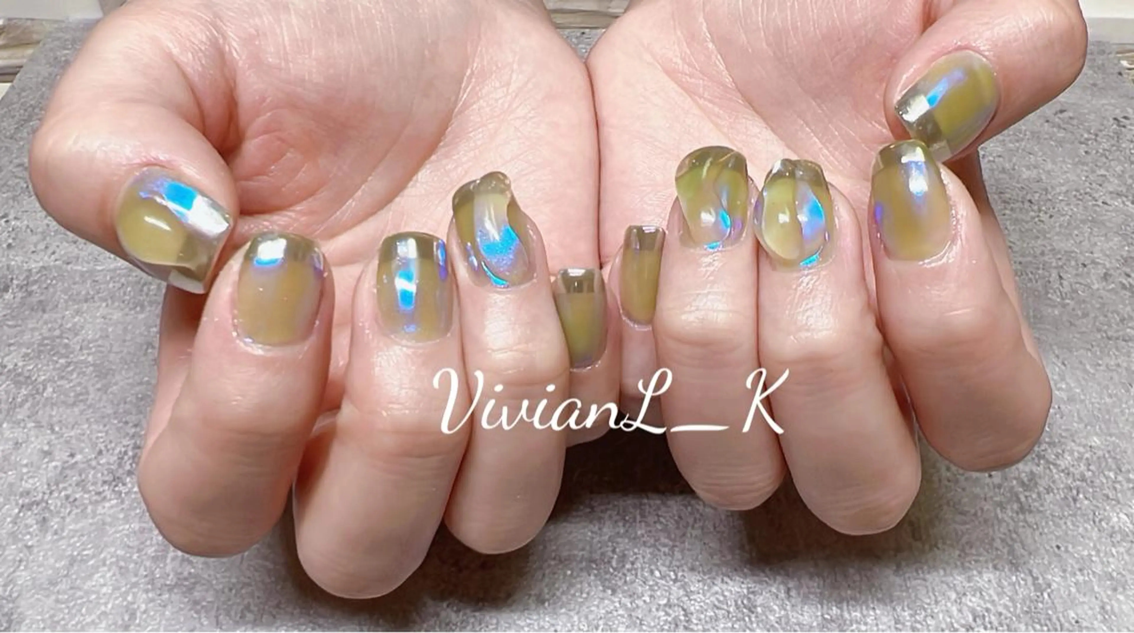 ネイル 🍉Vivian🌴 LK🍉のネイルデザイン