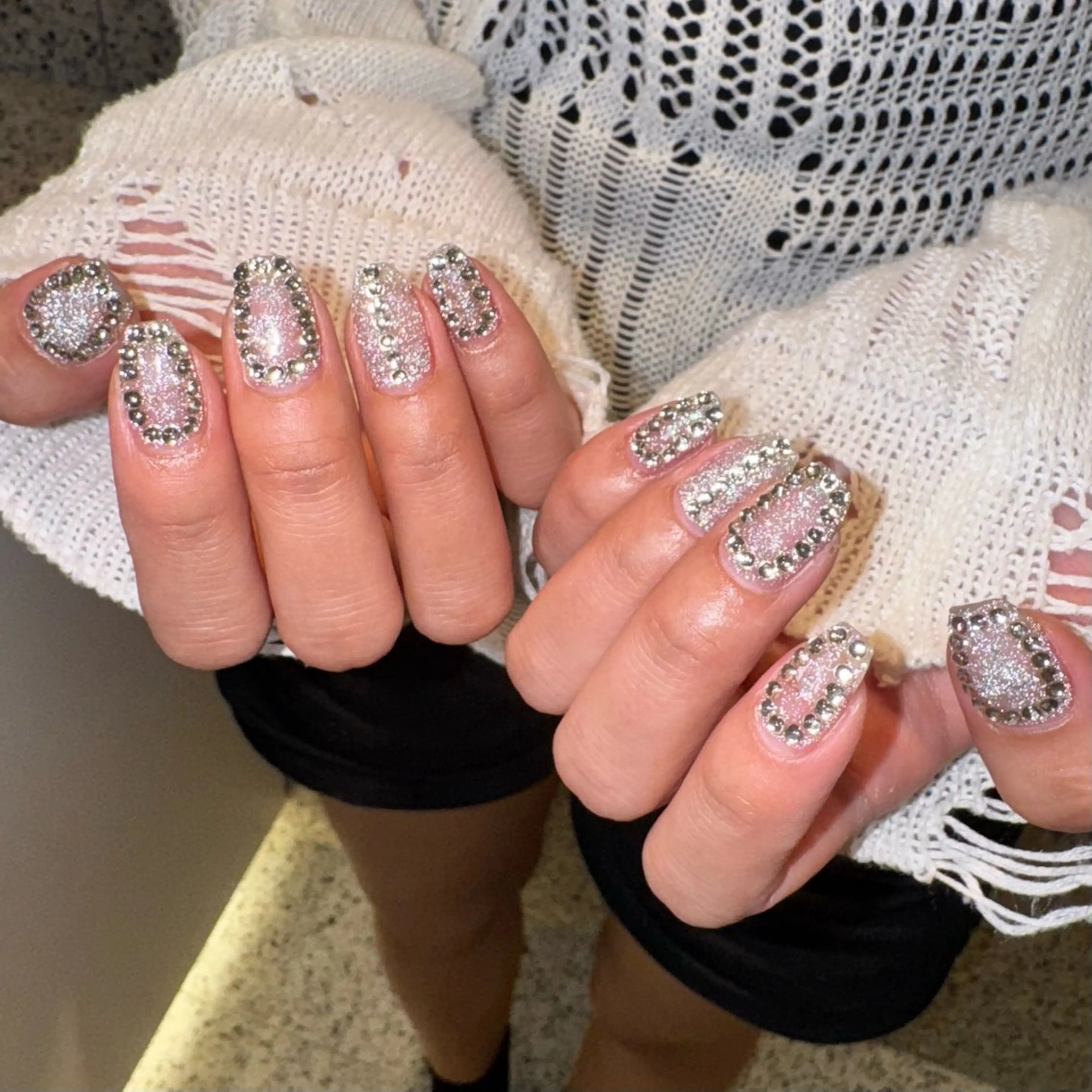 ネイル ハンドネイル RIEKO🍒 ワンホン♡推しネイルのネイルデザイン