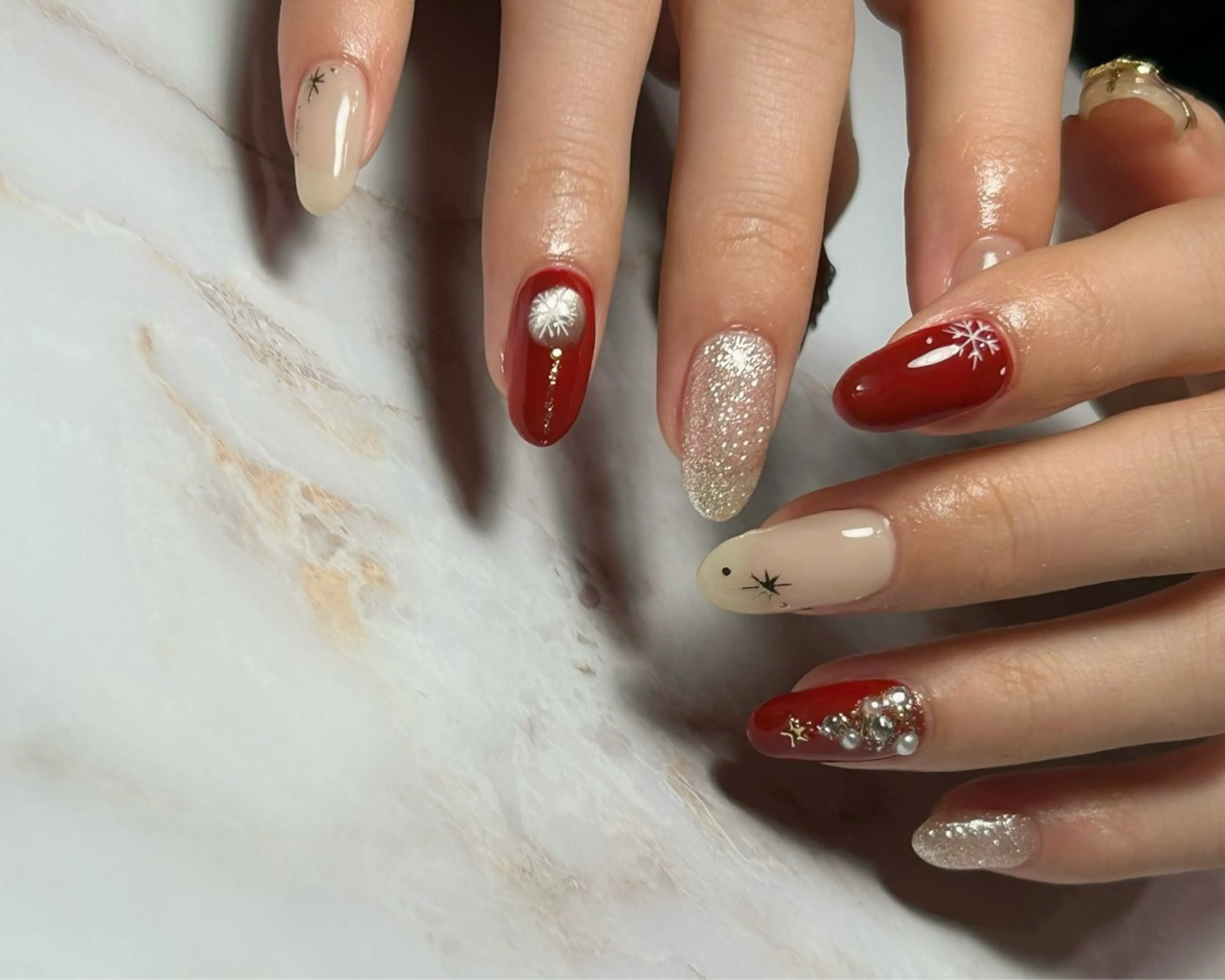 ネイル ハンドネイル nail salon mielのネイルデザイン