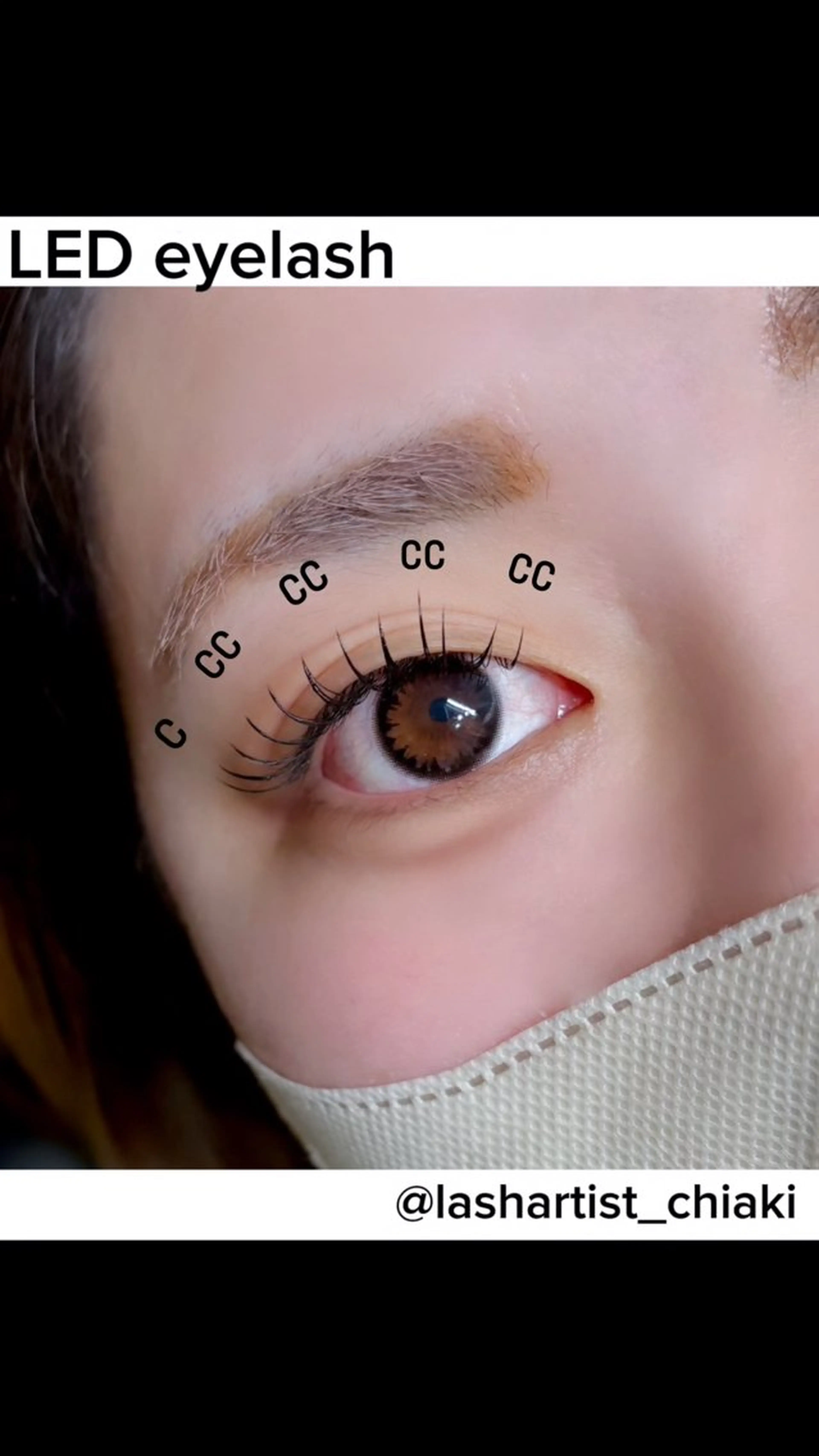 マツエク・マツパ マツエク Liberte eyelash所属・Liberte CHIAKIのマツエク・マツパデザイン