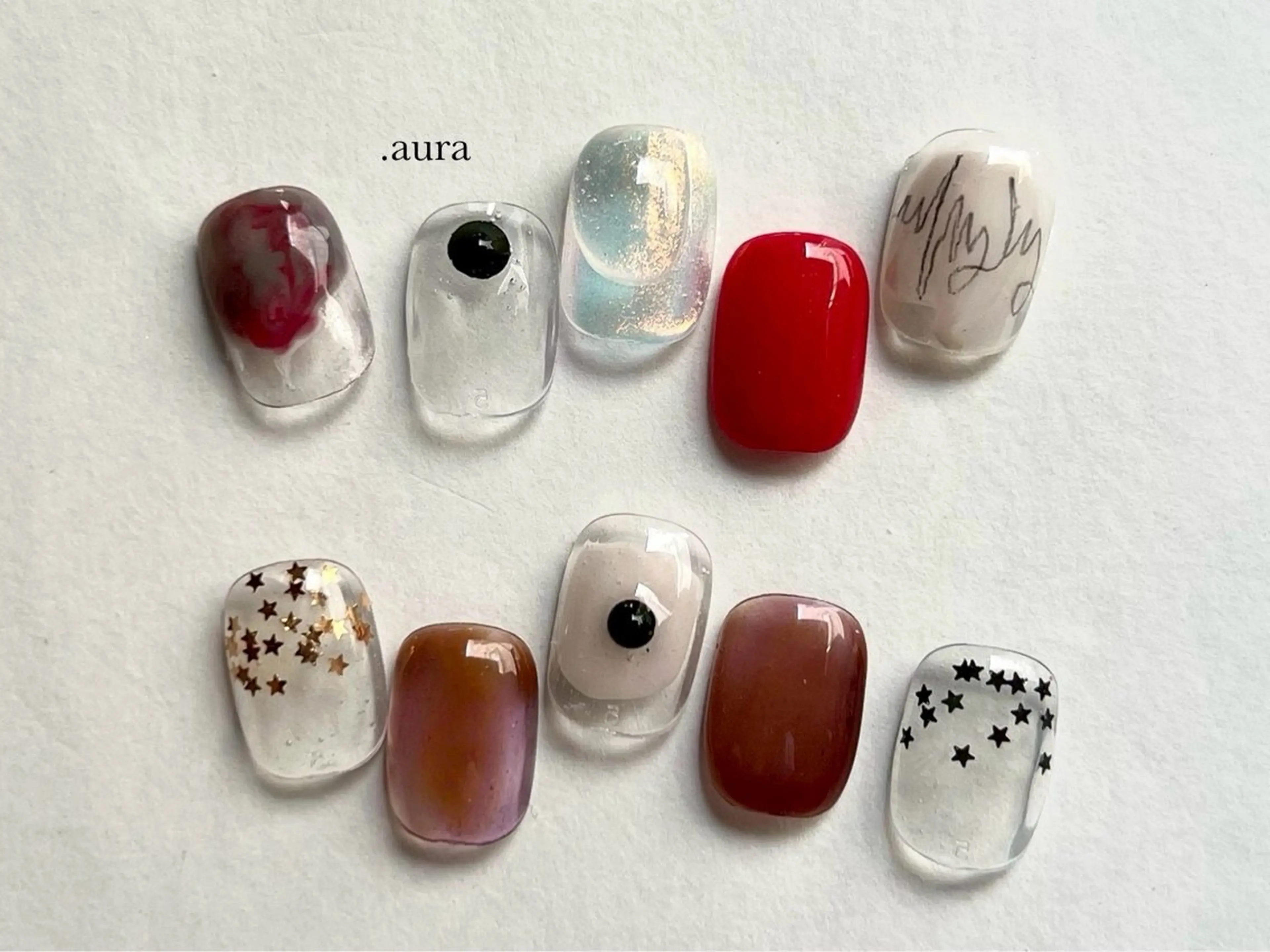 ネイル ハンドネイル nail salon .auraのネイルデザイン