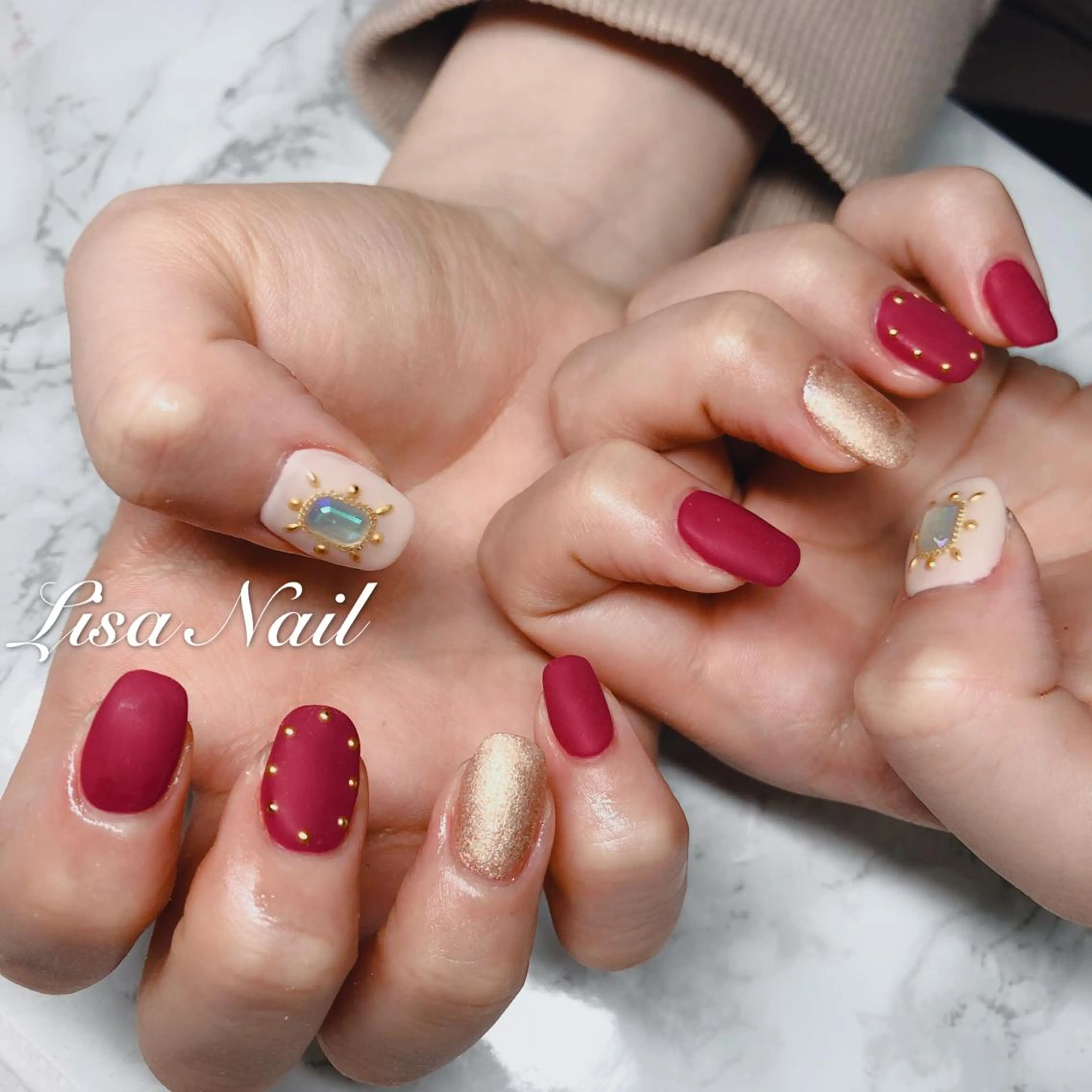 ネイル 🎀 RI🎀のネイルデザイン