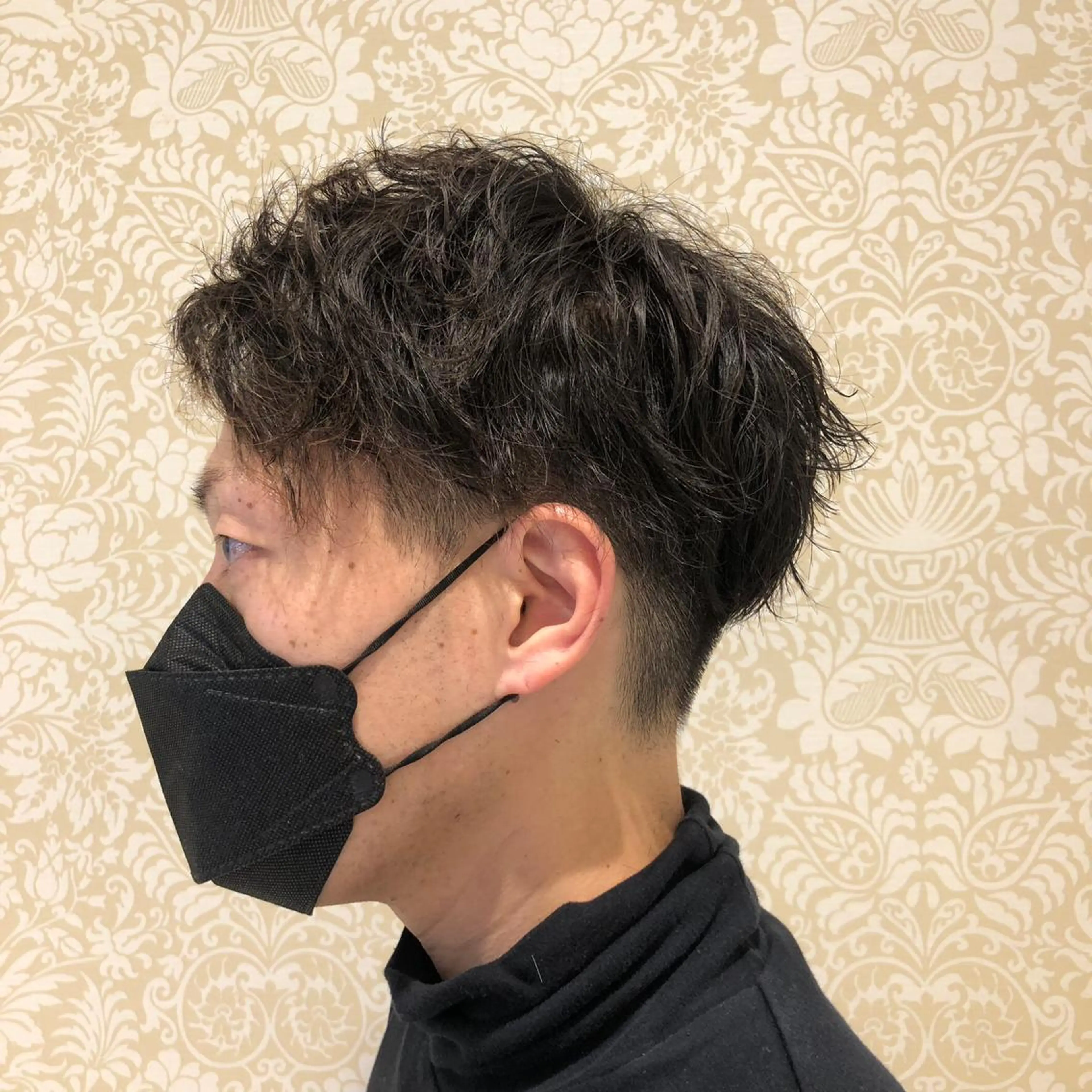 ショート パーマ カット パーマ トリートメント 🐠寒色系×パーマ 櫻井　麿偉🐏のヘアスタイル