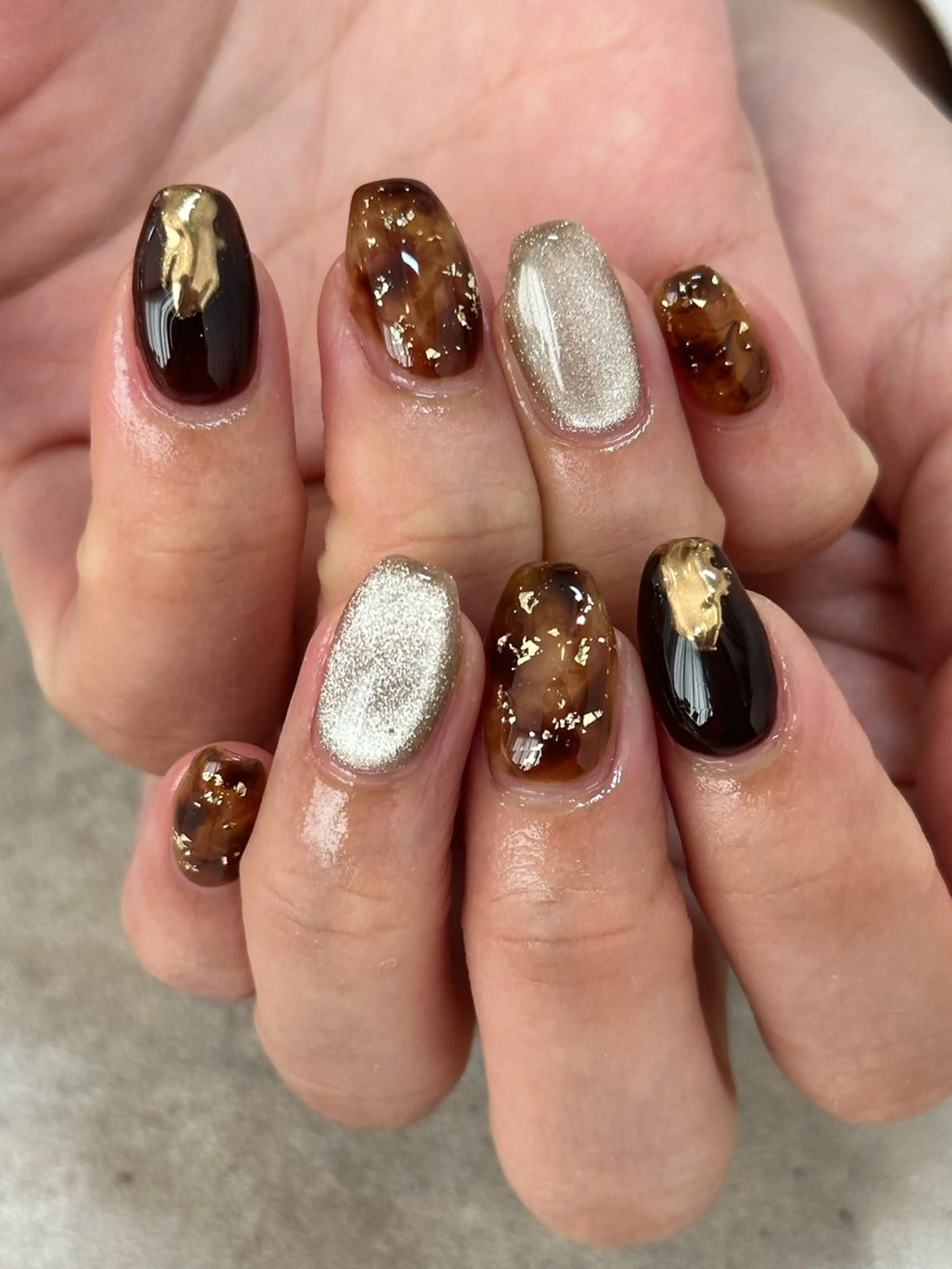 ネイル ハンドネイル ひらい さなのネイルデザイン