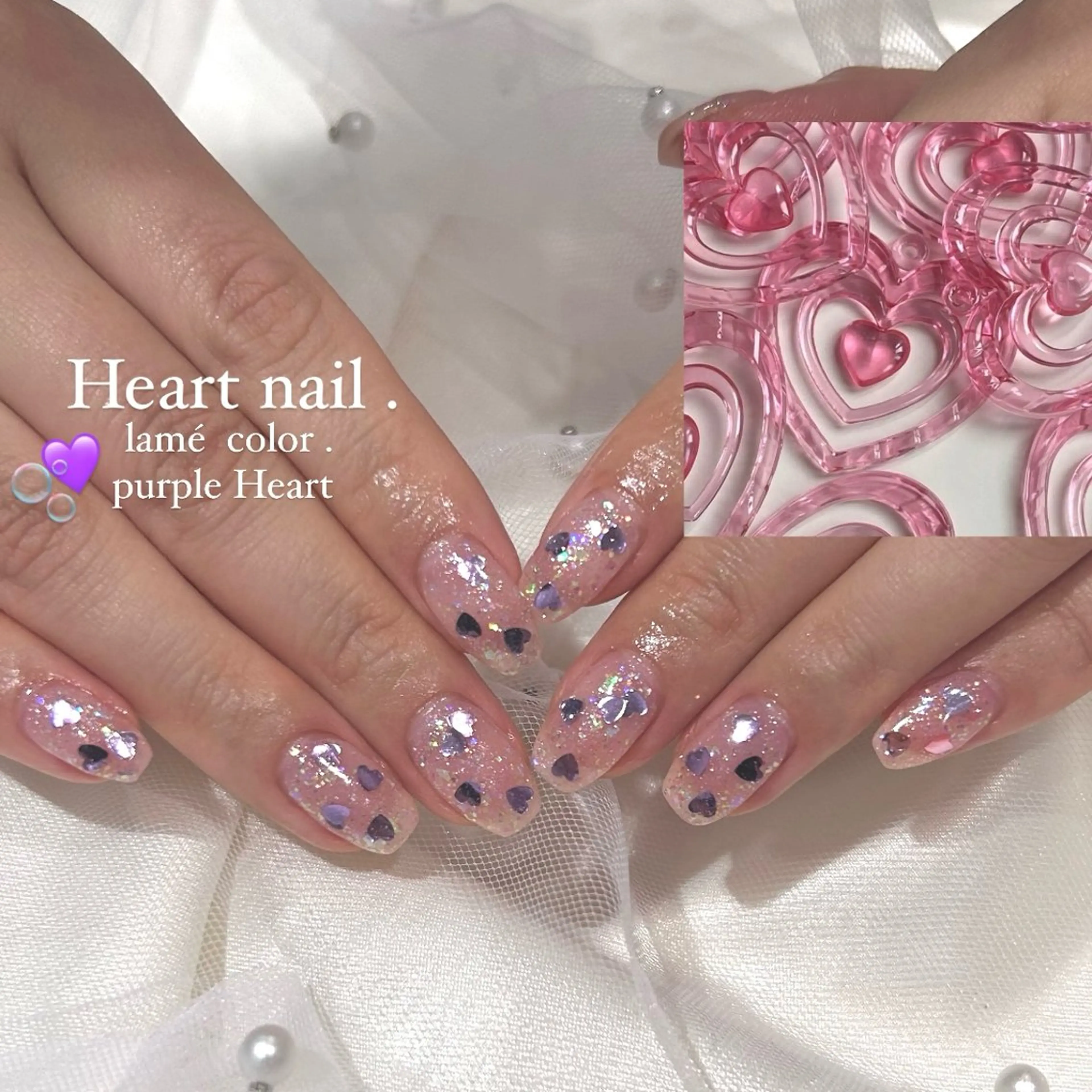 ネイル 長瀬 瑠霞のネイルデザイン