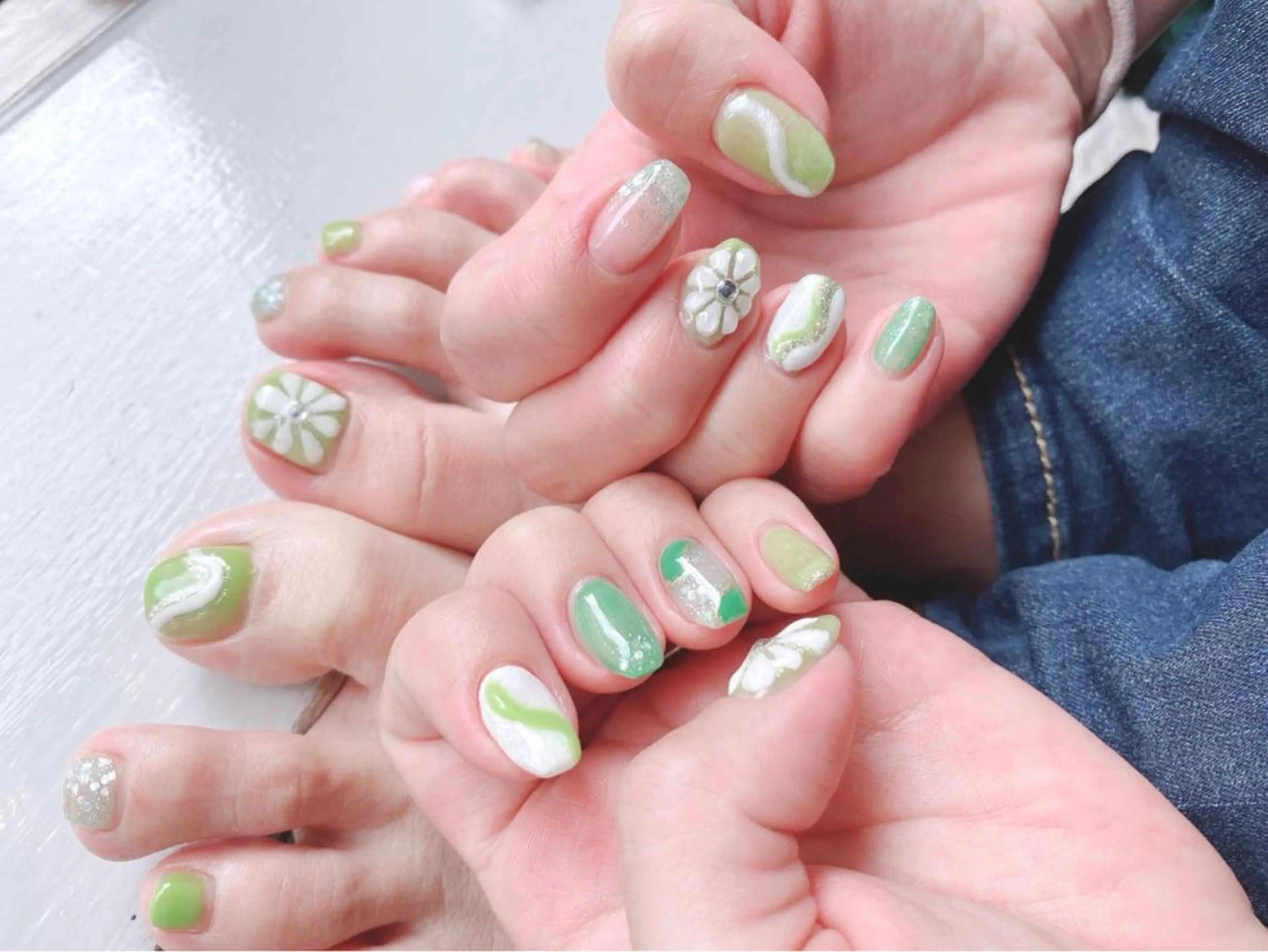 ネイル 【育児休暇中】今中 沙季のネイルデザイン