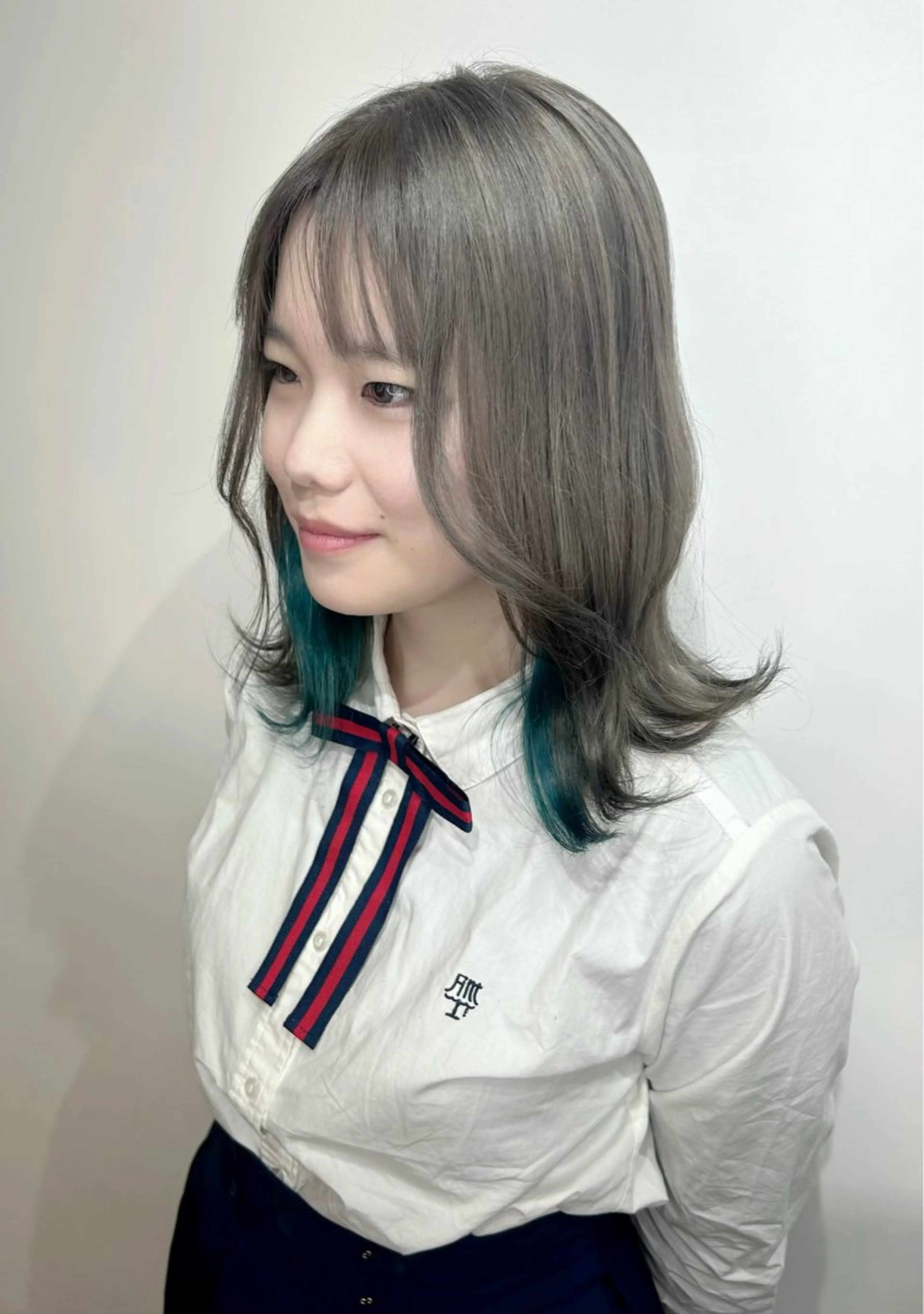 ミディアム カラー インナーカラー ヘアカラー トリートメント 【髪質改善】 KOUKIのヘアスタイル