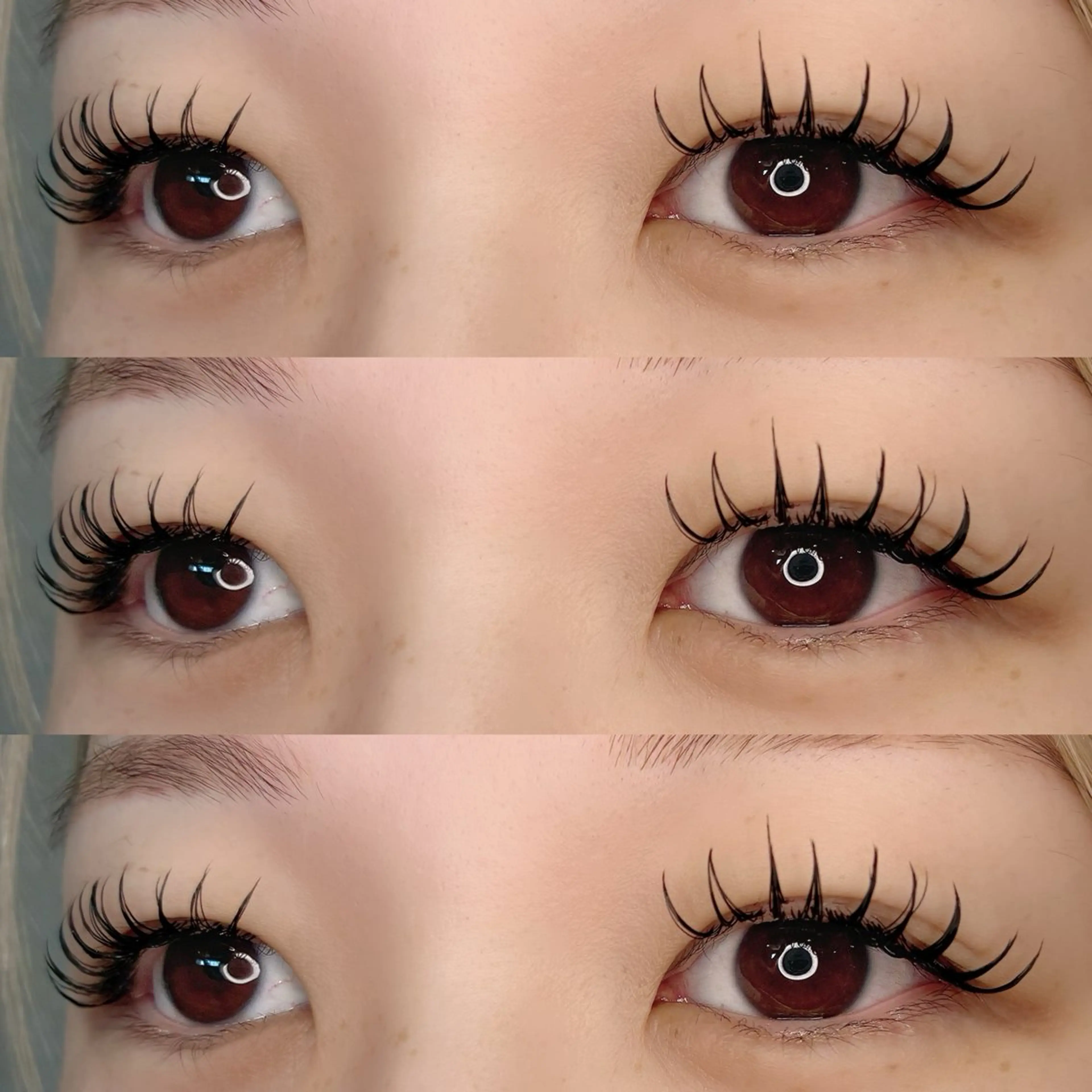 マツエク・マツパ Betty ✶のマツエク・マツパデザイン