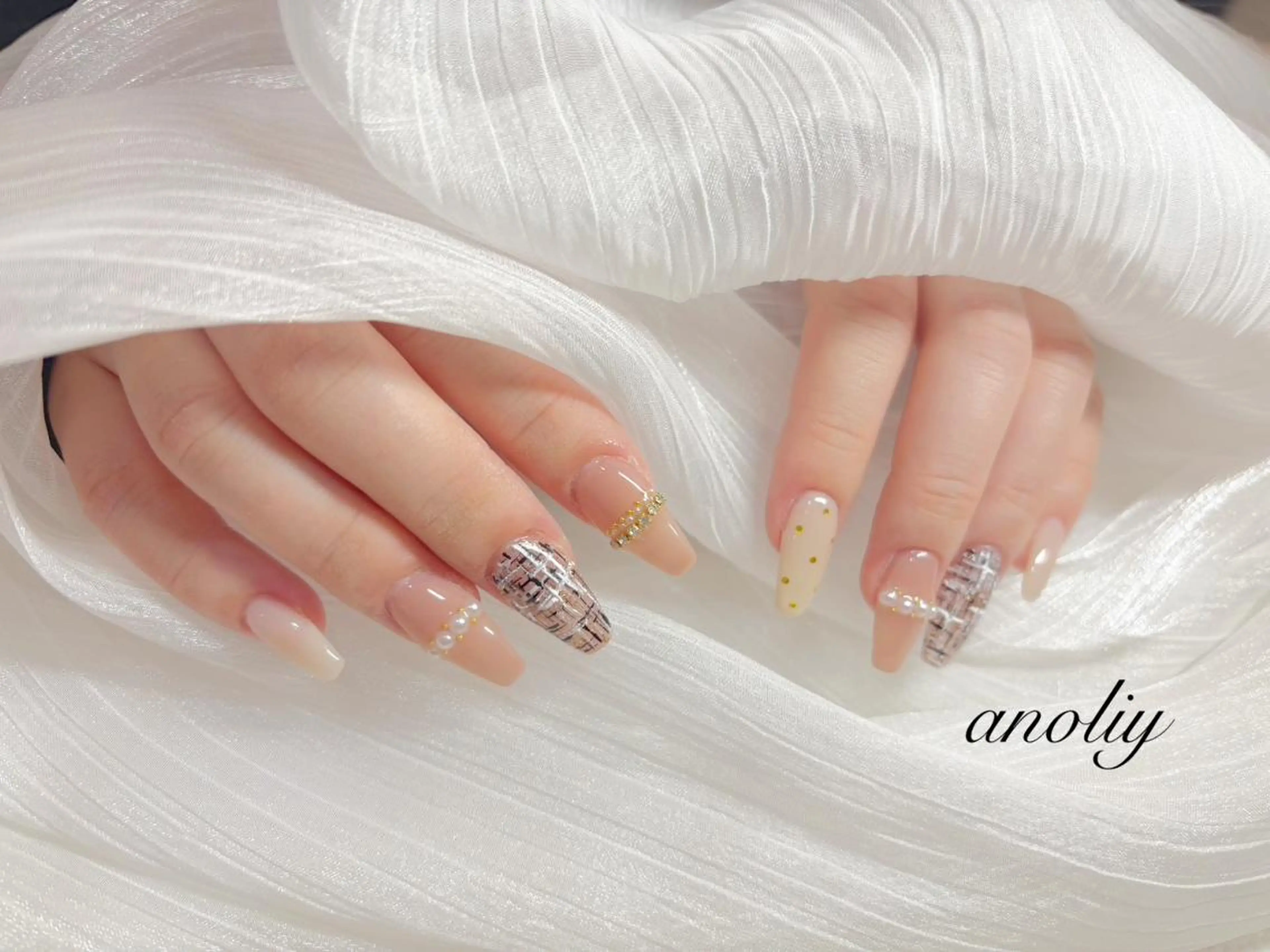 【HAND】季節のデザインネイルオフありの写真