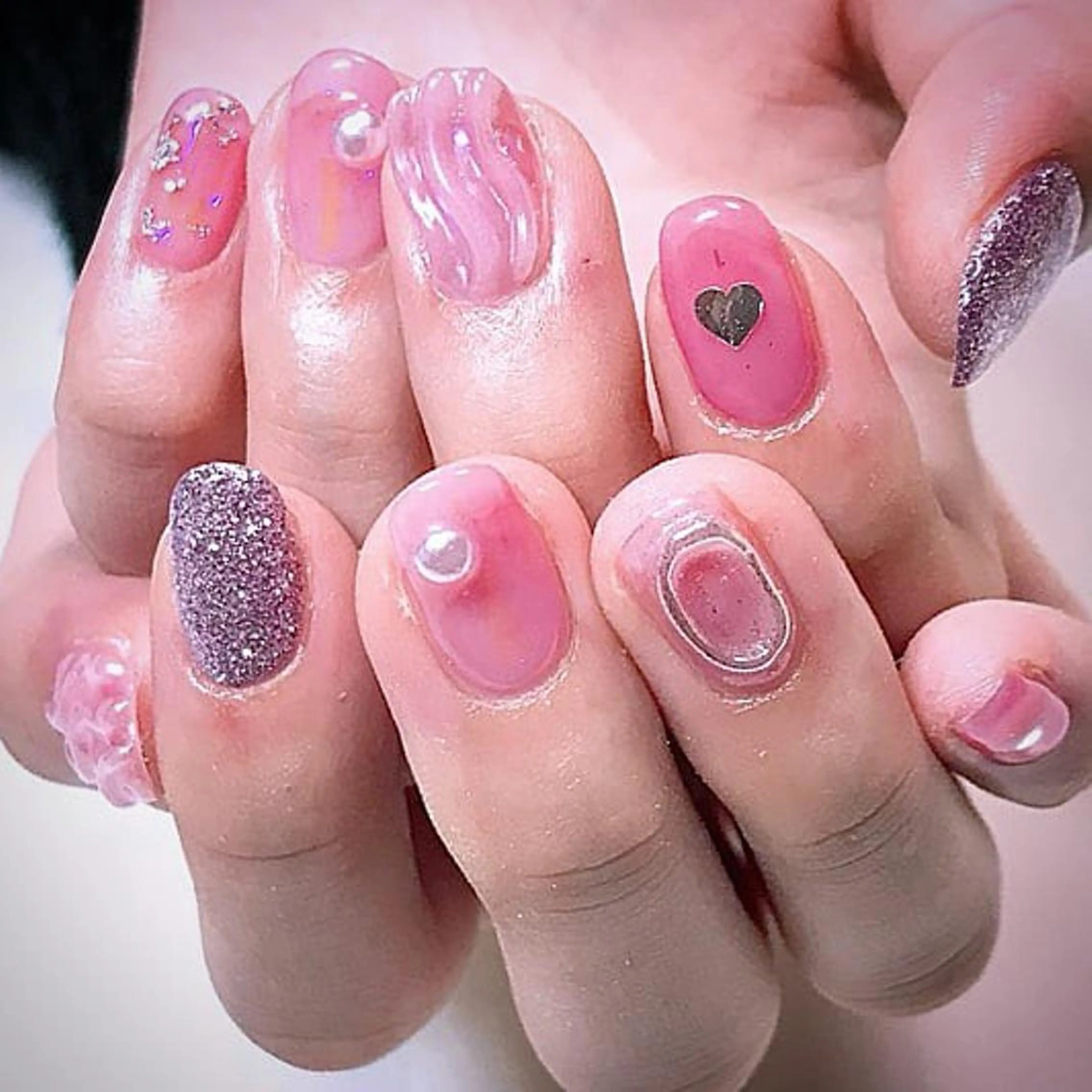 ネイル ハンドネイル ハンドケア lylynail YUUKAのネイルデザイン