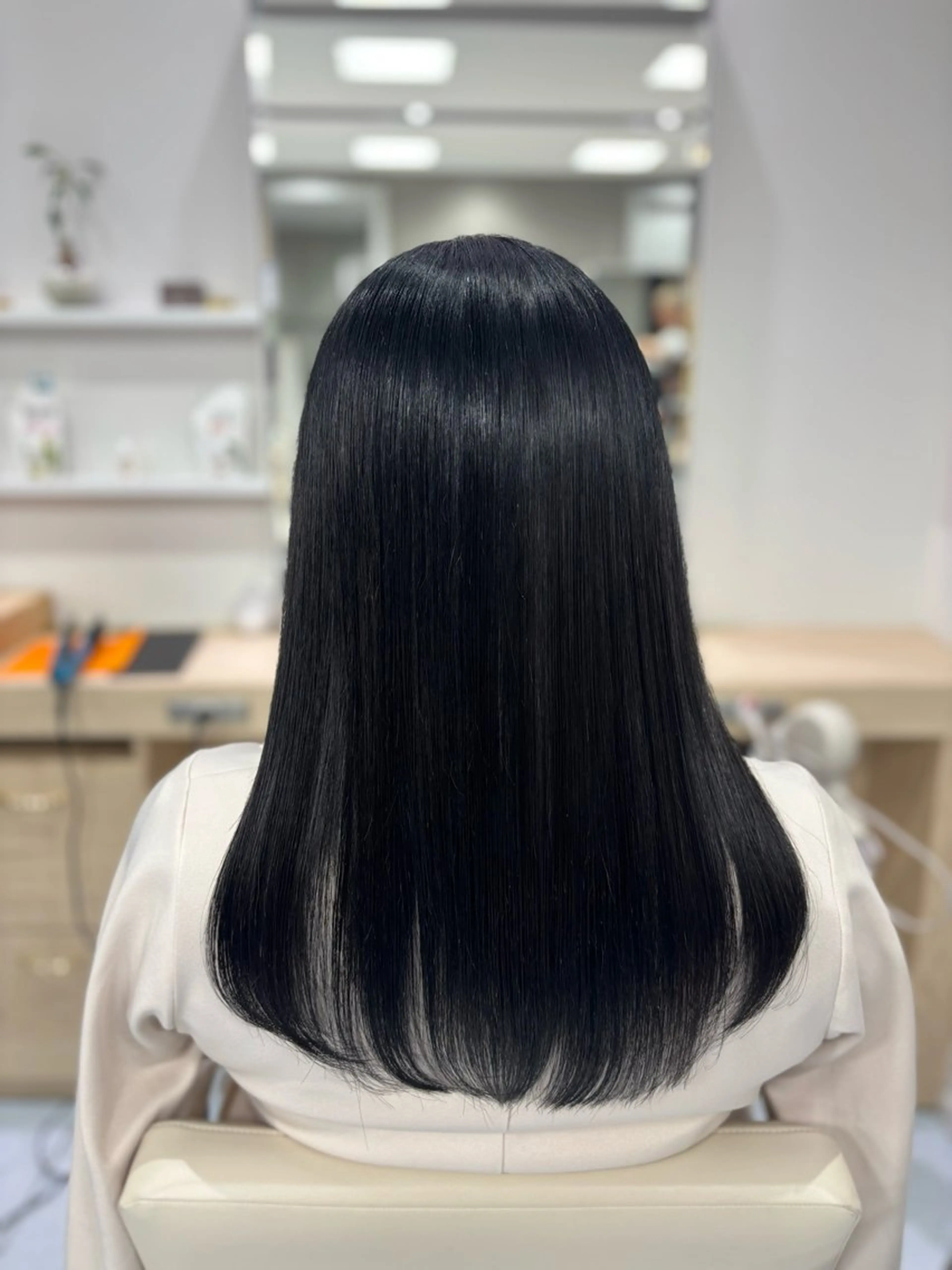 ロング カラー カット ヘアカラー メンズ特化韓国風 パーマスタイル/りんのヘアスタイル