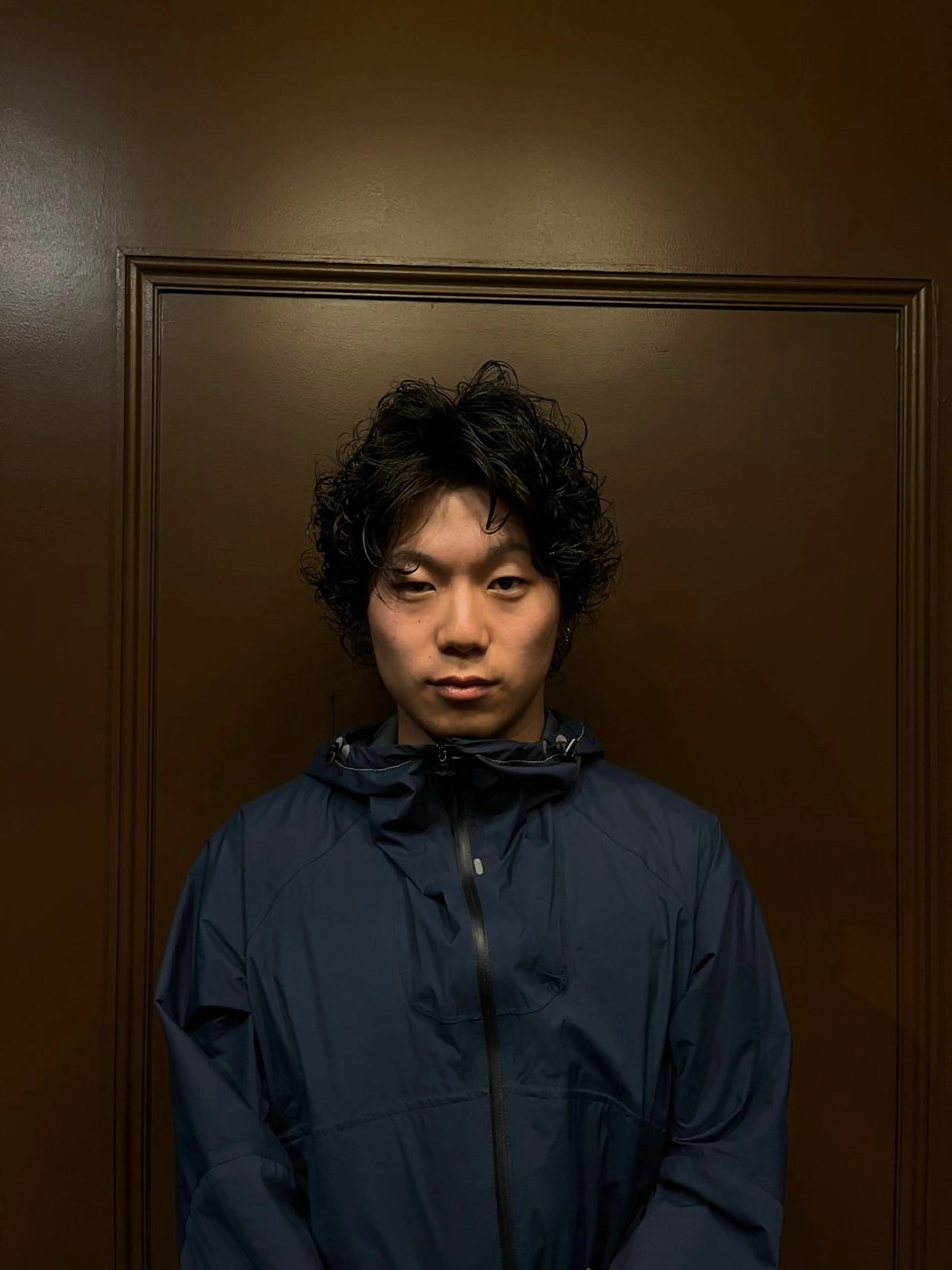 メンズ メンズパーマ 窪田 力也のヘアスタイル