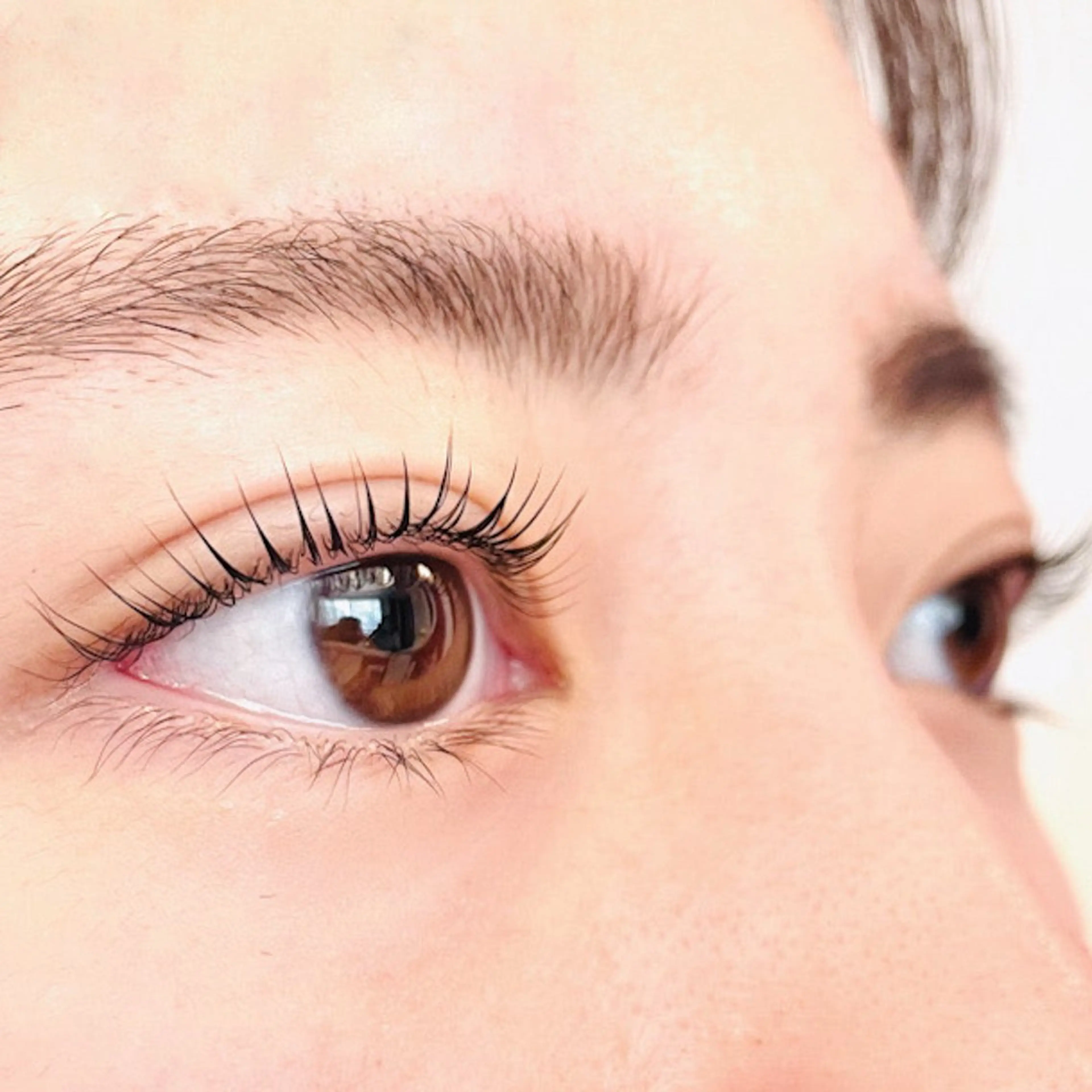 次世代まつげパーマ ラッシュリフト(上)の写真