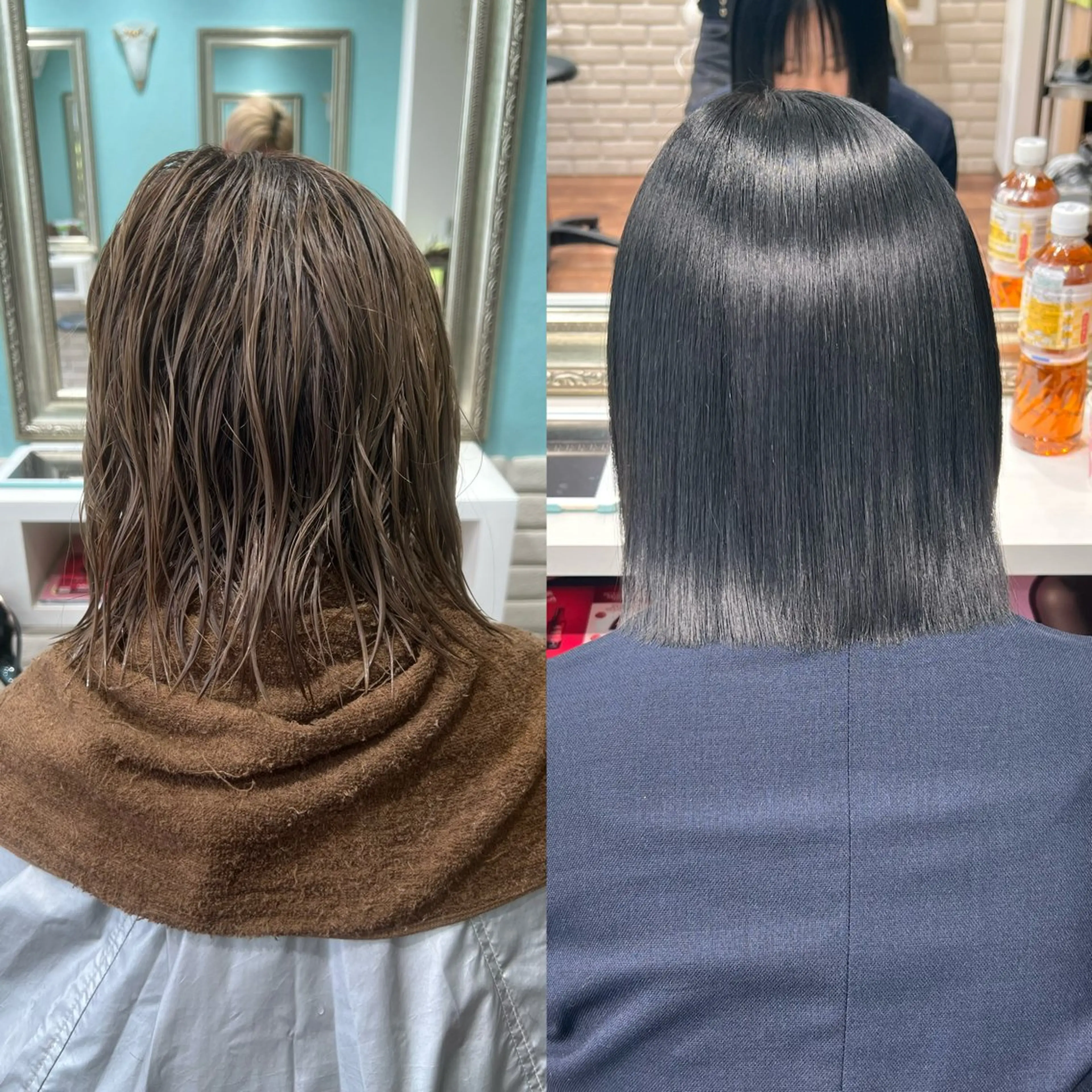 🫧美髪矯正🫧＋ケアカラーの写真