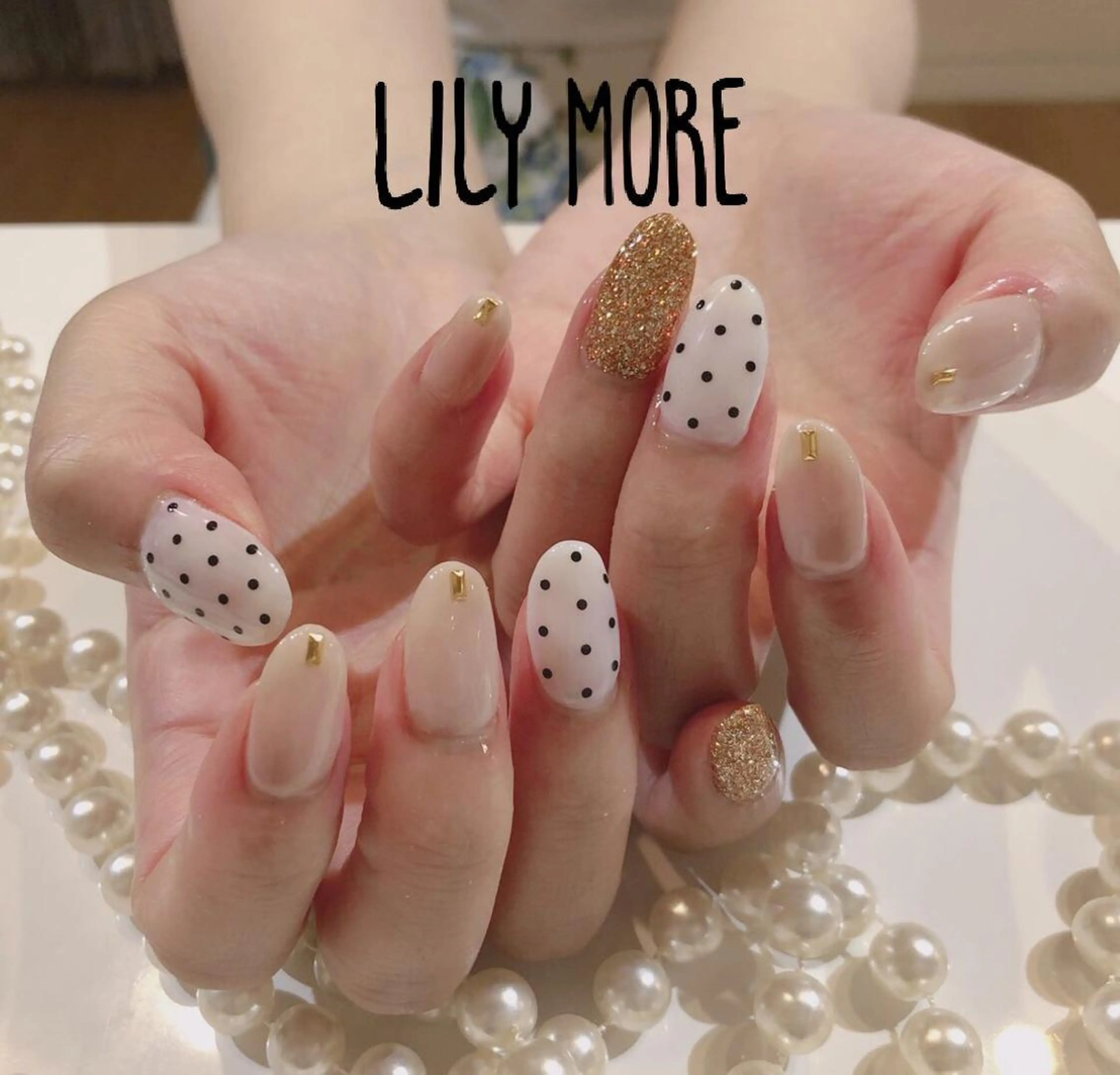 ネイル ドット Lily closetのネイルデザイン