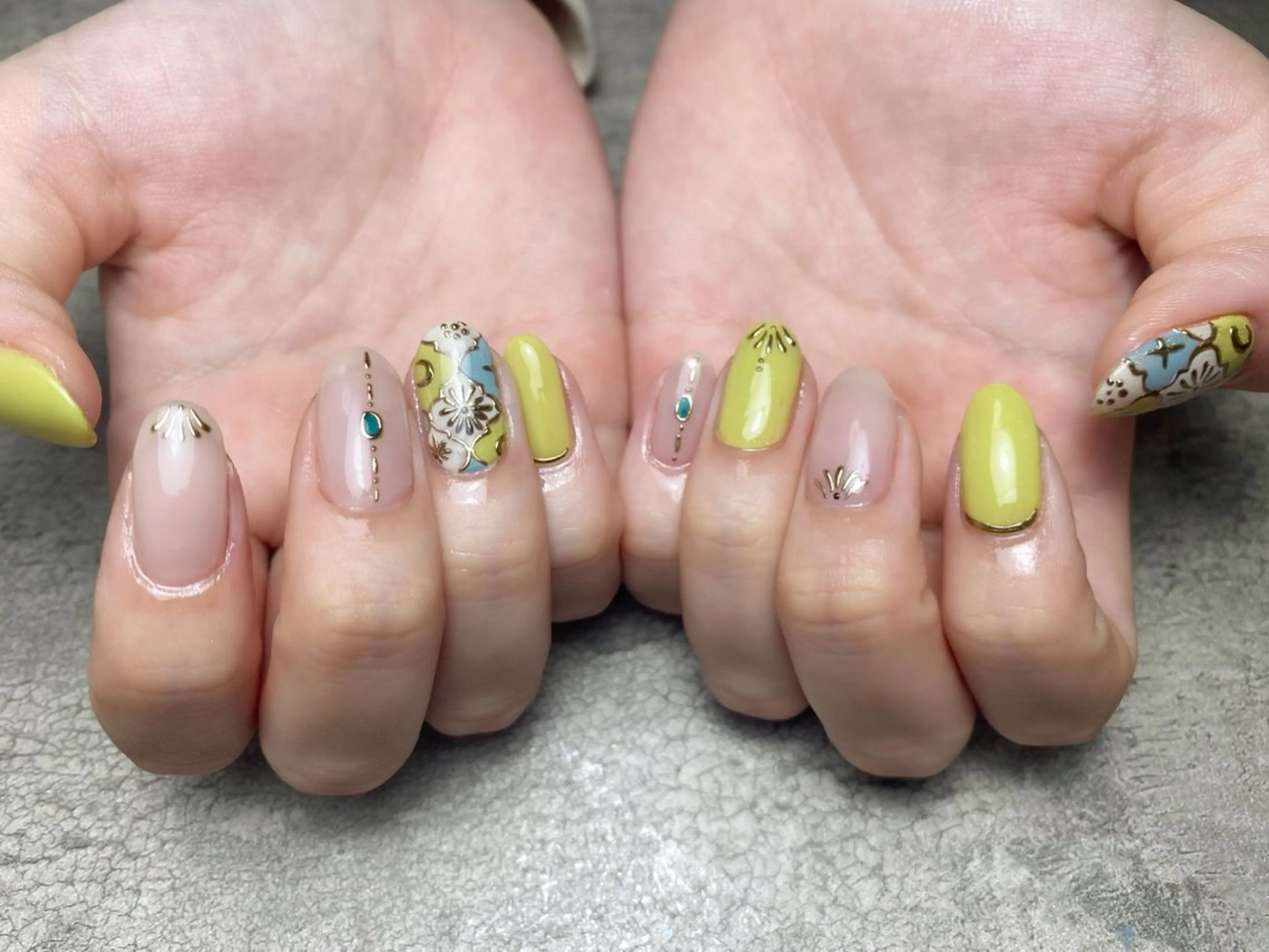 ネイル ハンドネイル ネイルサロン sheenのネイルデザイン