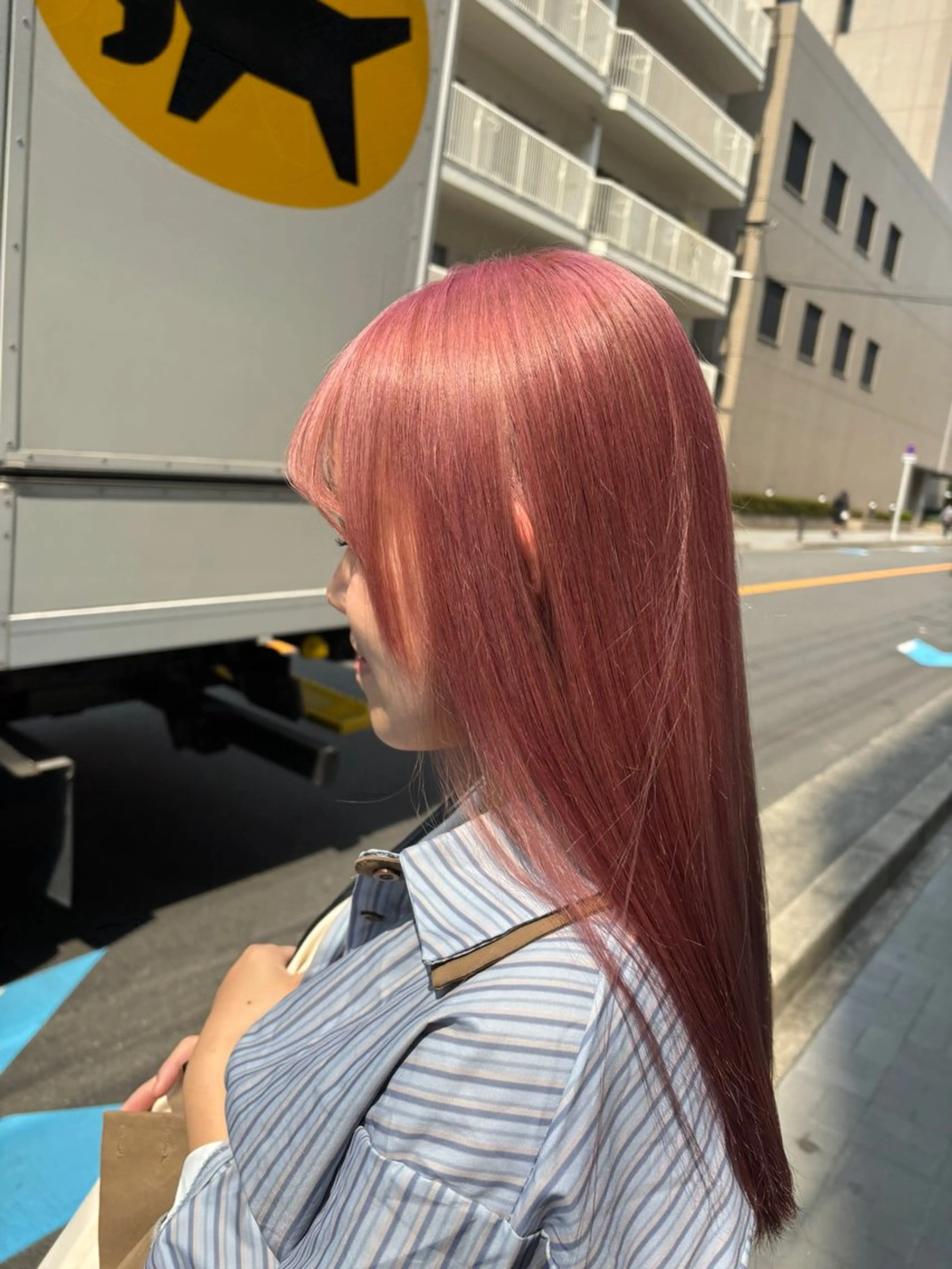 ロング カラー .sayo/ 心斎橋のヘアスタイル