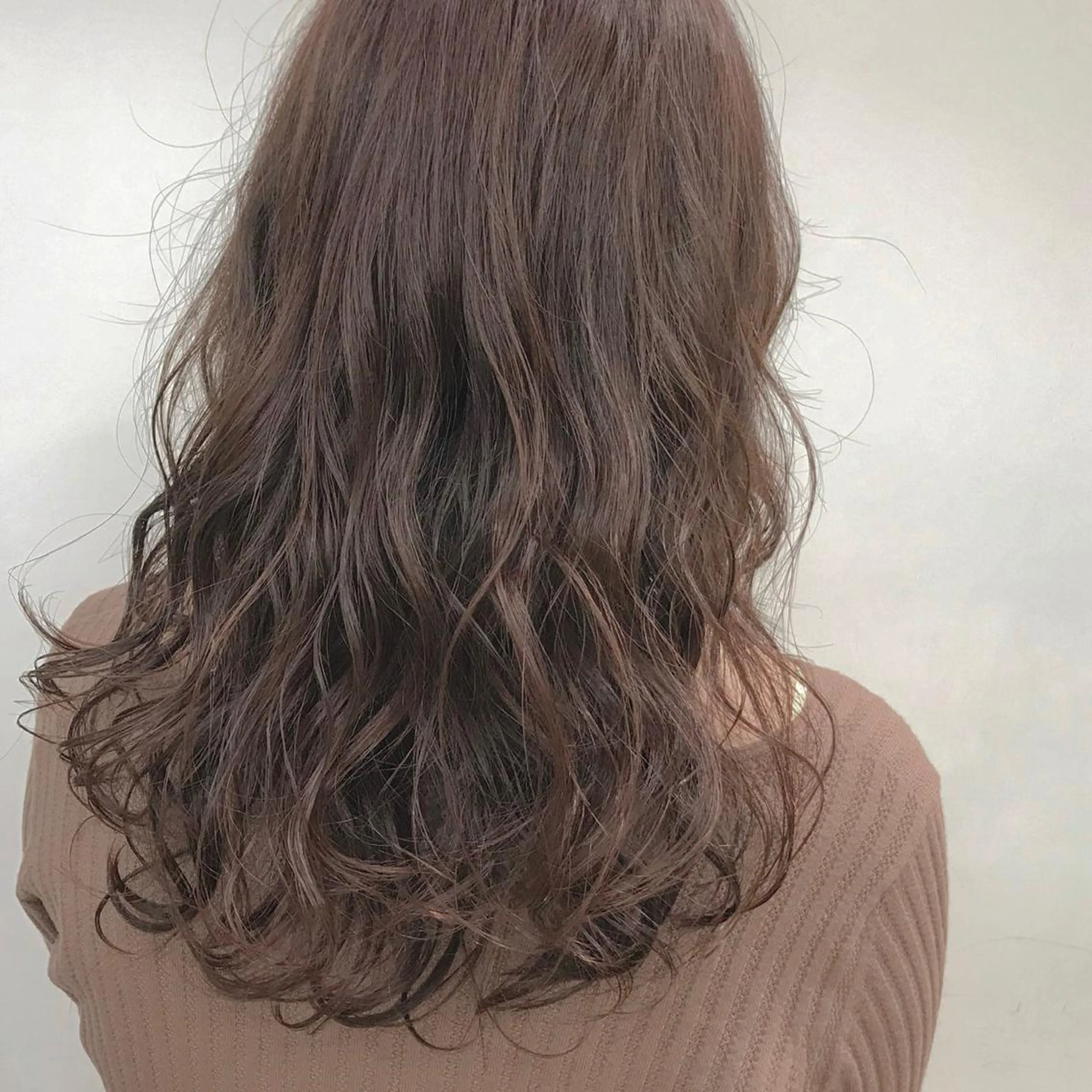 セミロング カラー ヘアアレンジ 透明感カラー カット ヘアカラー 🦋レイヤーカット ミドリカワ🦋のヘアスタイル