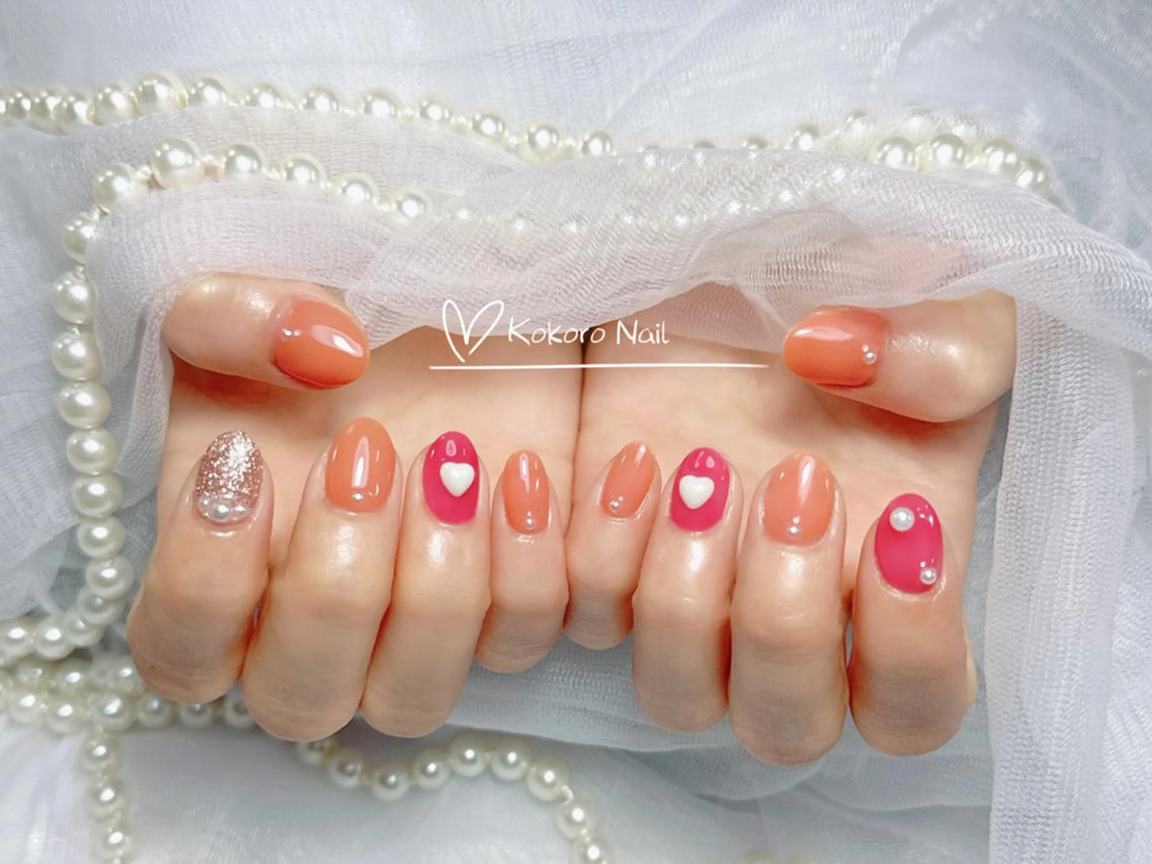 ネイル ハンドネイル 💗NA.YUKI NAIL💗のネイルデザイン